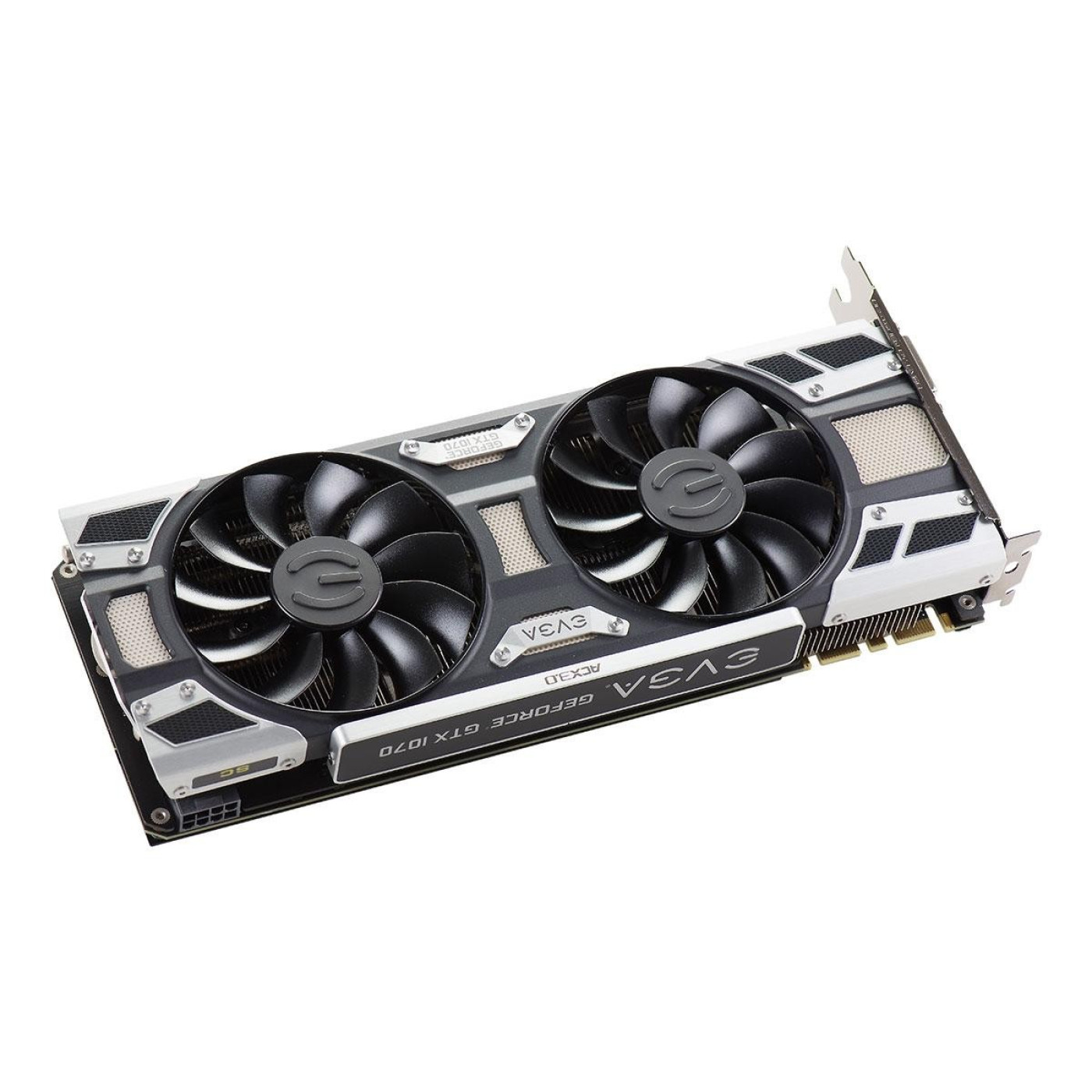 Відеокарта EVGA GTX 1070 8Gb SC Gaming ACX 3.0 (08G-P4-6173-KB) (GDDR5, 256 bit, PCI-E 3.0 x16) Б/в