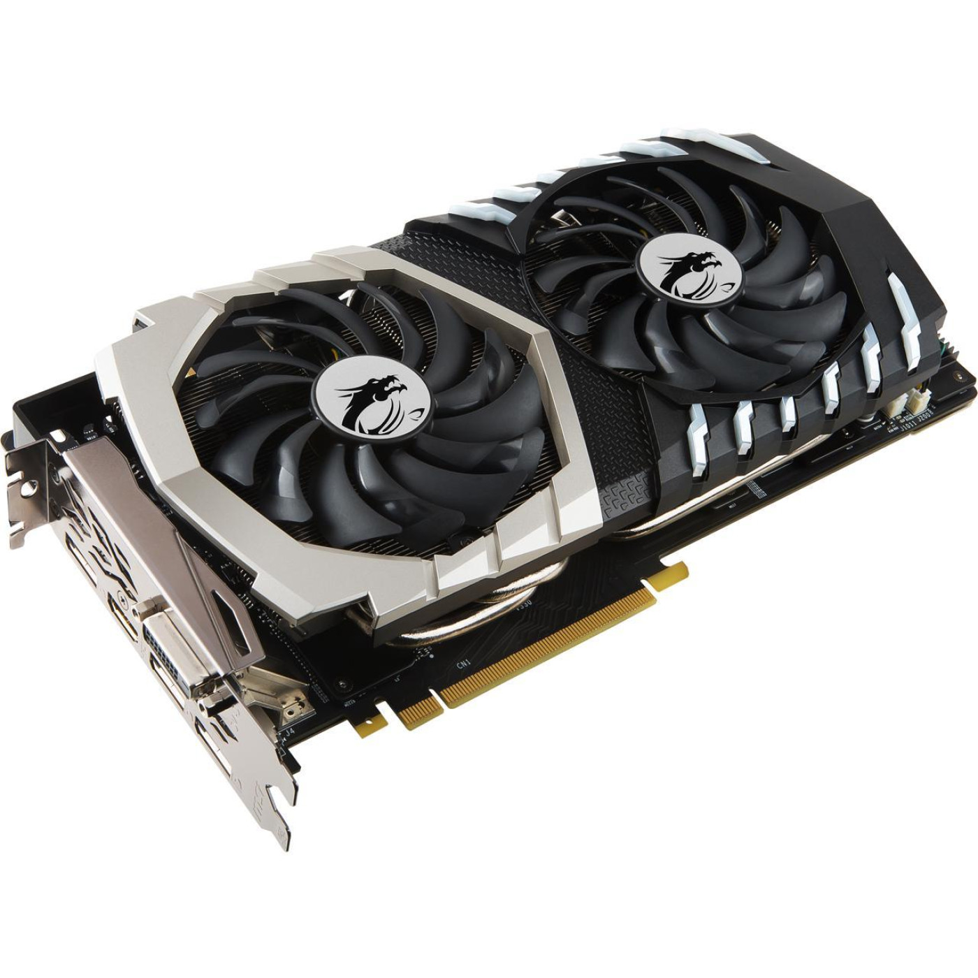 Відеокарта MSI GTX 1070Ti Titanium 8Gb (GTX 1070 Ti Titanium 8Gb) (GDDR5, 256 bit, PCI-E 3.0 x16) Б/в