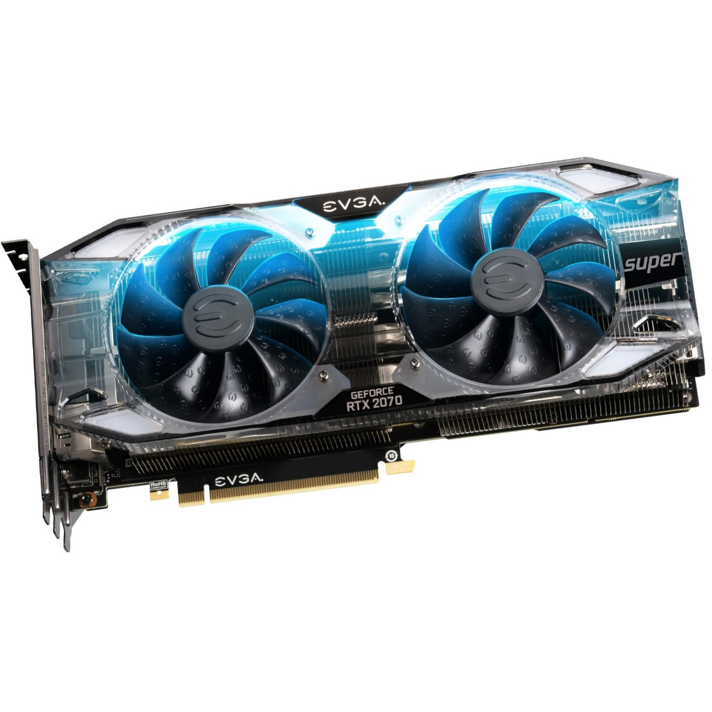 Відеокарта EVGA RTX 2070 8Gb Super XC Ultra (08G-P4-3173-KR) (GDDR6, 256 bit, PCI-E 3.0 x16) Б/в