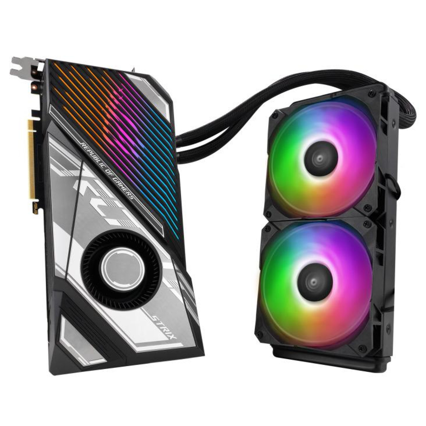 Видеокарта ASUS RTX 4090 24GB STRIX OC GAMING LC (ROG-STRIX-LC-RTX4090-O24G-GAMING) (GDDR6X, 384 bit, PCI-E 4.0 x16)