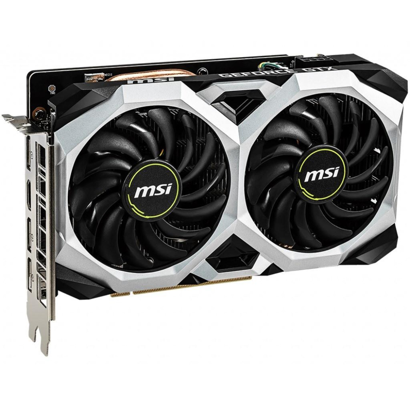 Видеокарта MSI GTX 1660Ti 6Gb Ventus XS OC (GeForce GTX 1660 Ti VENTUS XS 6G OC) (GDDR6, 192 bit, PCI-E 3.0 x16) Б/у