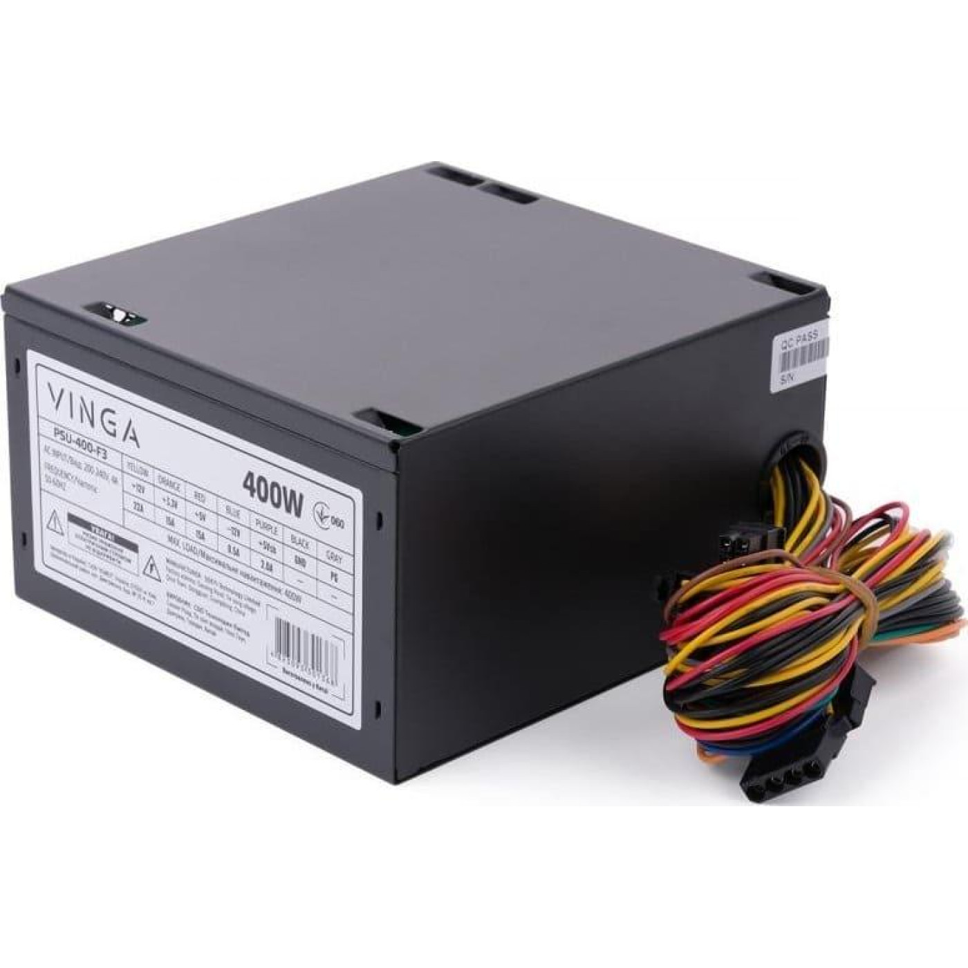 Блок питания Vinga 400W (PSU-400-F3) Б/у