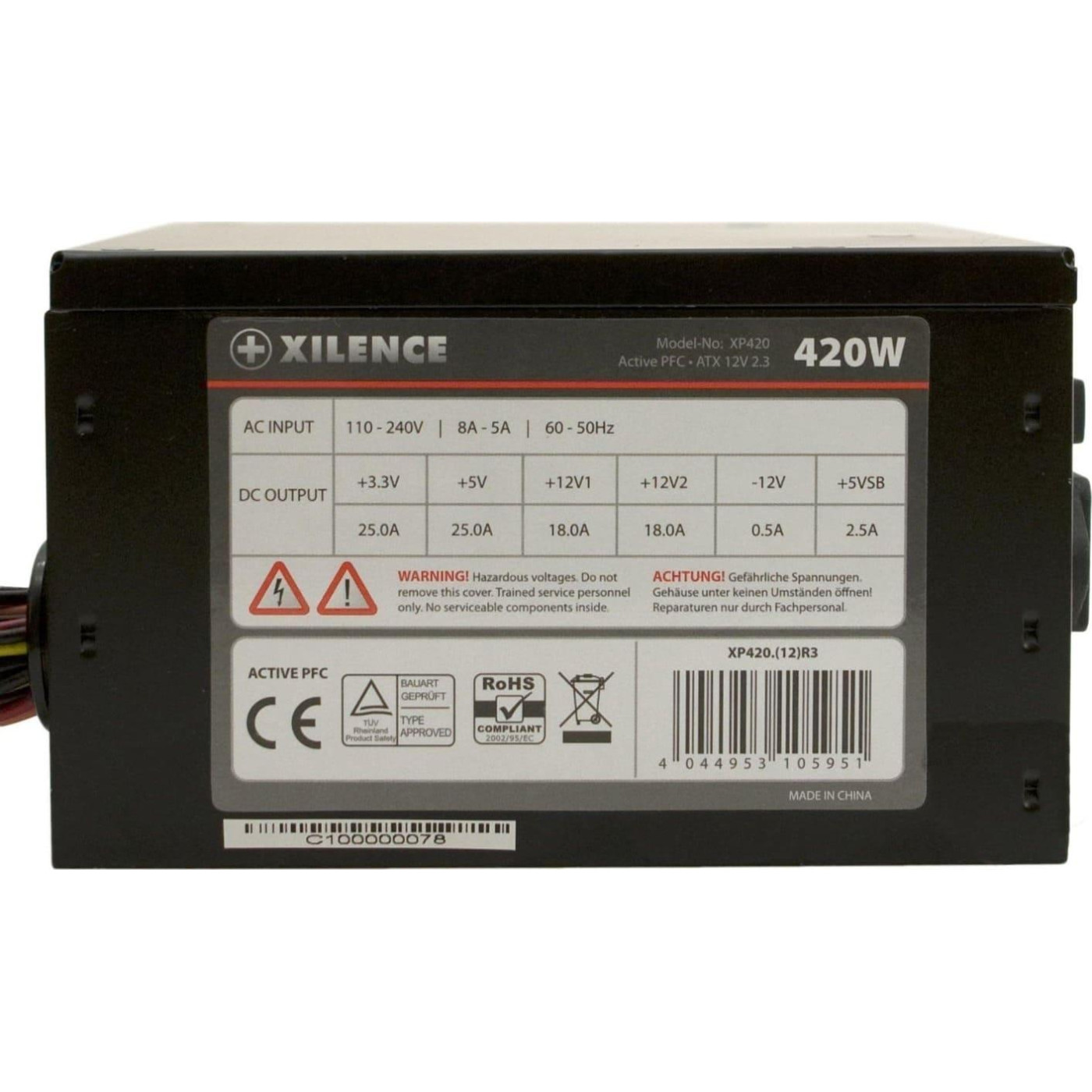 Блок живлення Xilence Redwing XP-420. 420W (12)R3 (XP-420.(12)R3) Б/в