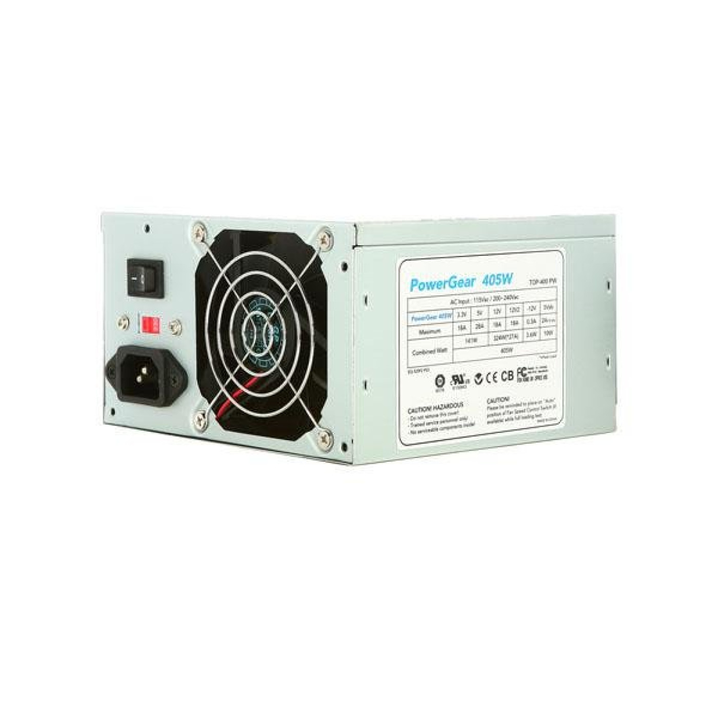 Блок живлення PowerGear 405W (TOP-400 PW) Б/в