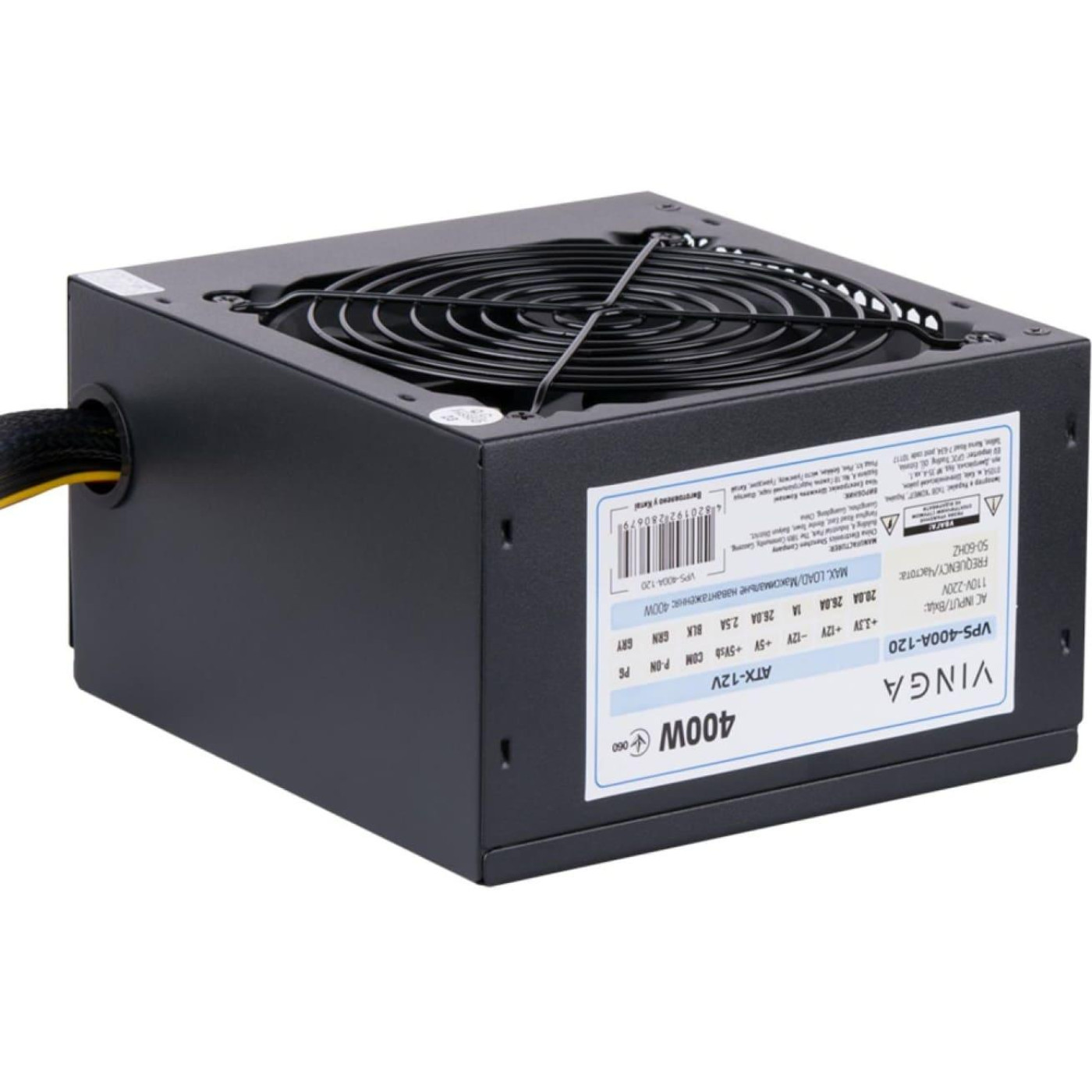 Блок живлення Vinga 400W (VPS-400A-120)