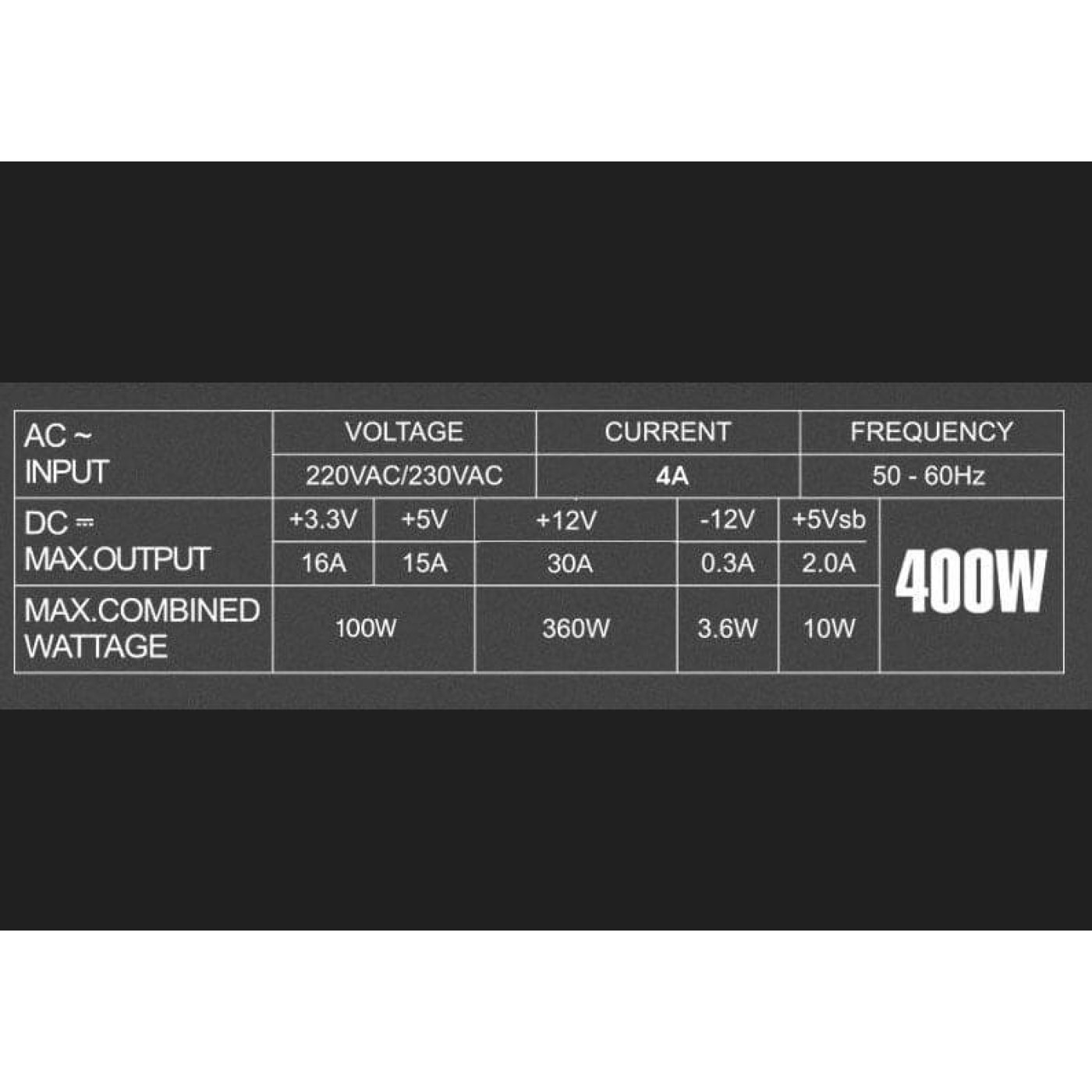 Блок живлення Zalman WattBit II ZM400-XEII 400W (ZM400-XEII)