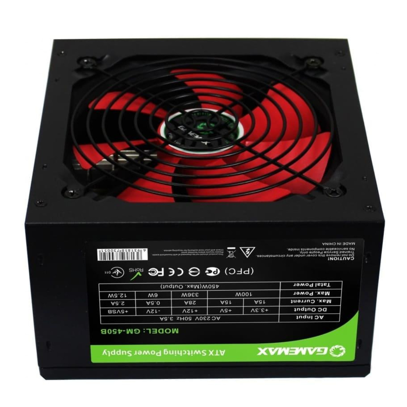 Блок живлення GameMax GM-450B 450W (GM-450B)