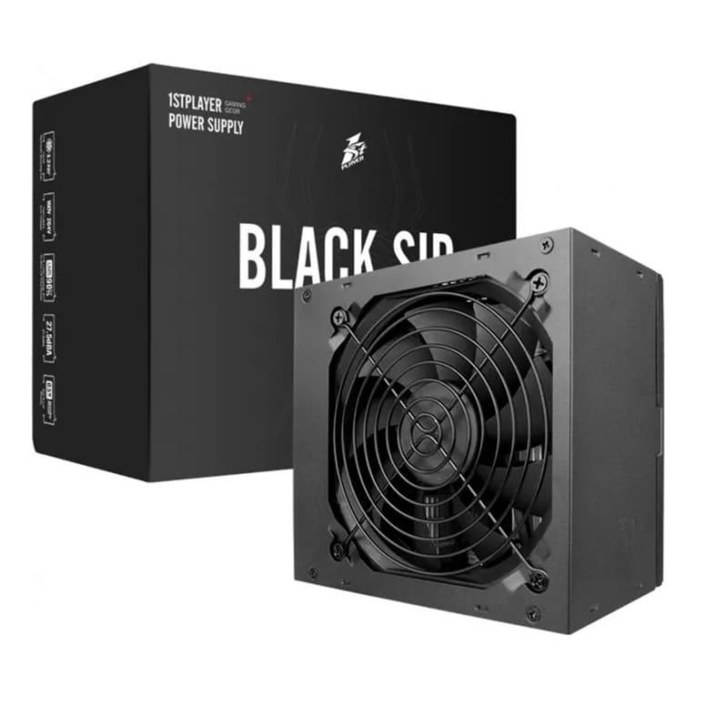 Блок живлення 1stPlayer Sir 500W 80+ White (PS-500EUW-BS) Black Б/в