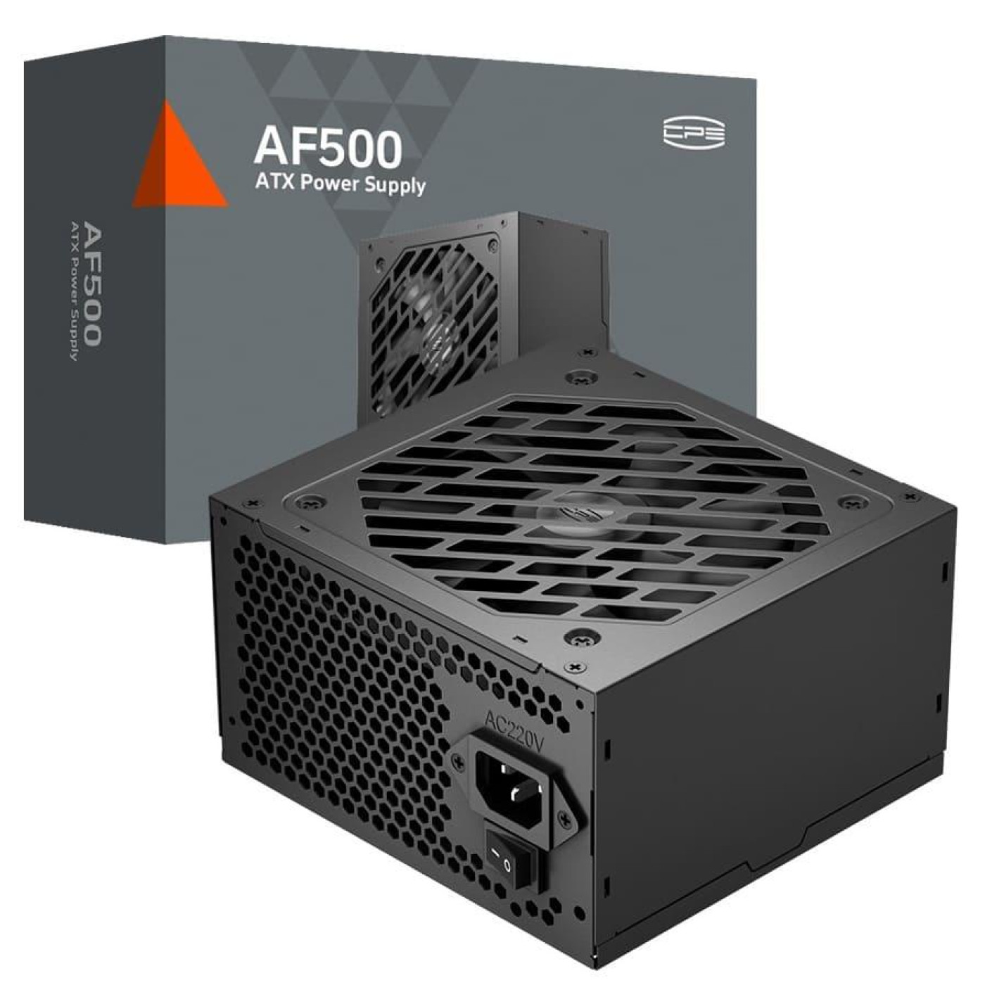 Блок живлення PcCooler AF500 500W 80+ (P1-AF500-N1HWBK1-EU)