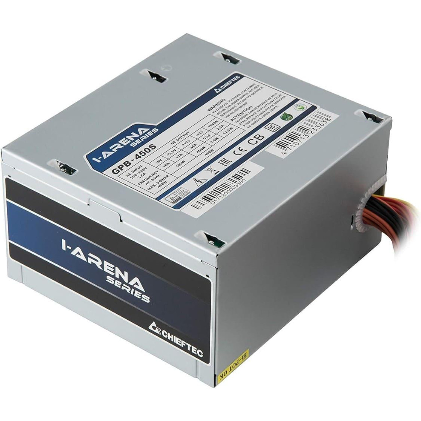 Блок живлення Chieftec 450W GPB-450S (GPB-450S)