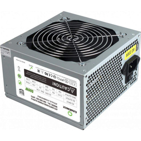 Блок живлення GameMax GM-500 80+ (GM-500 APFC) Silver