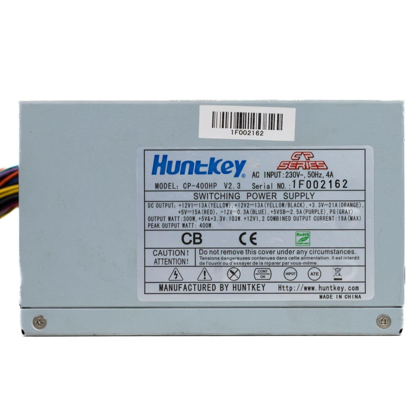 Блок питания HuntKey 400W (CP-400HP) Б/у