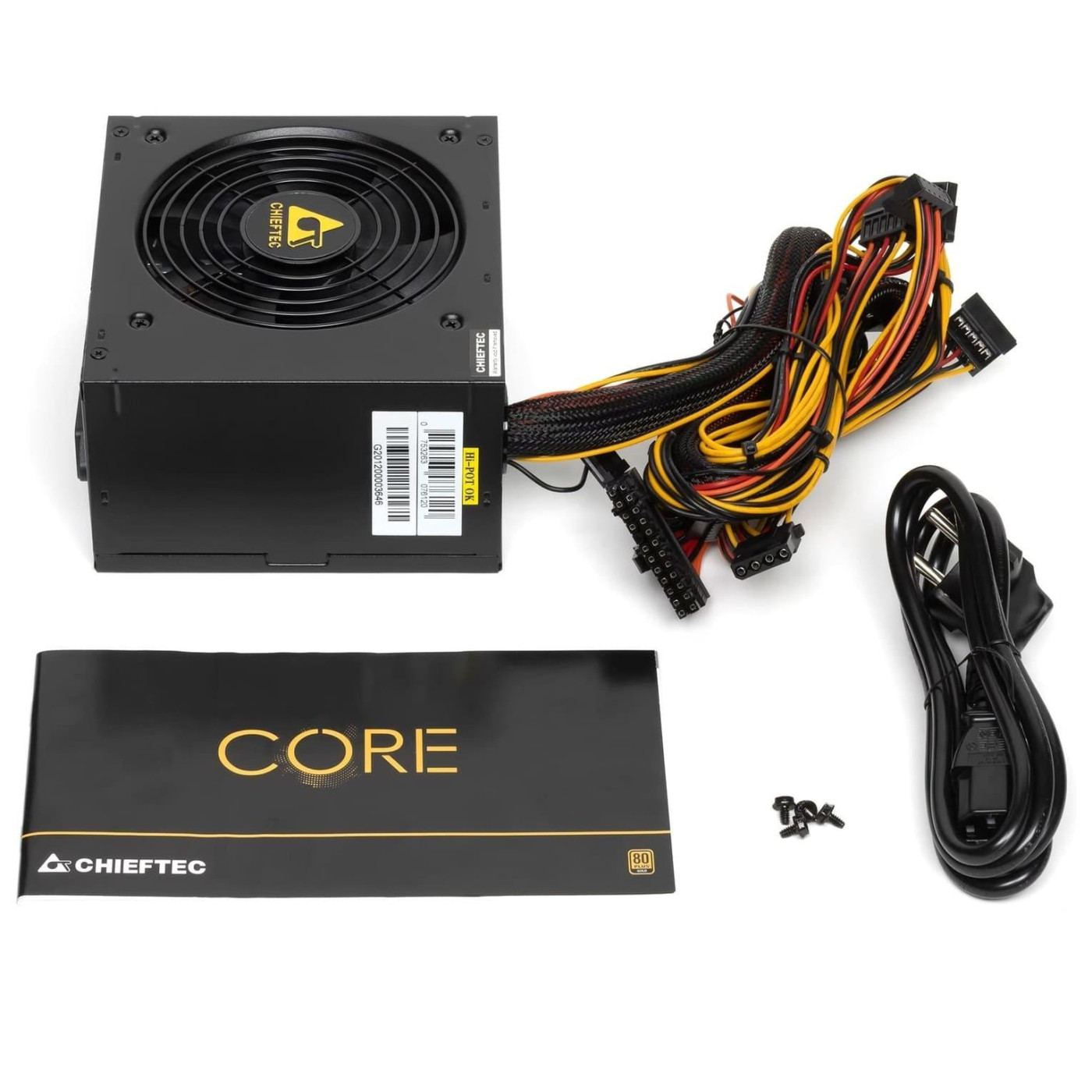 Блок питания Chieftec Core 500W 80+ Gold (BBS-500S) Black
