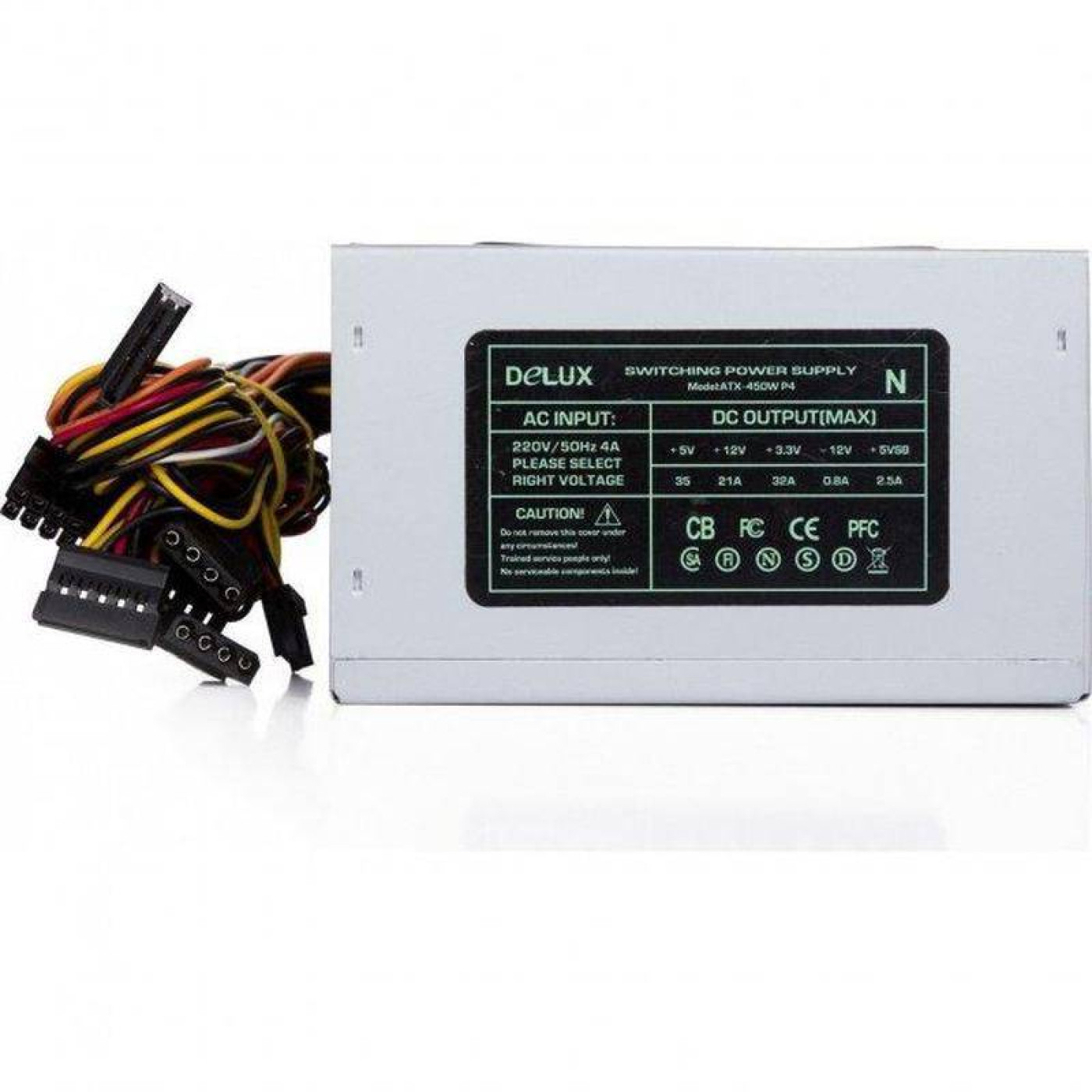 Блок питания Delux 450W (DLP-30D)