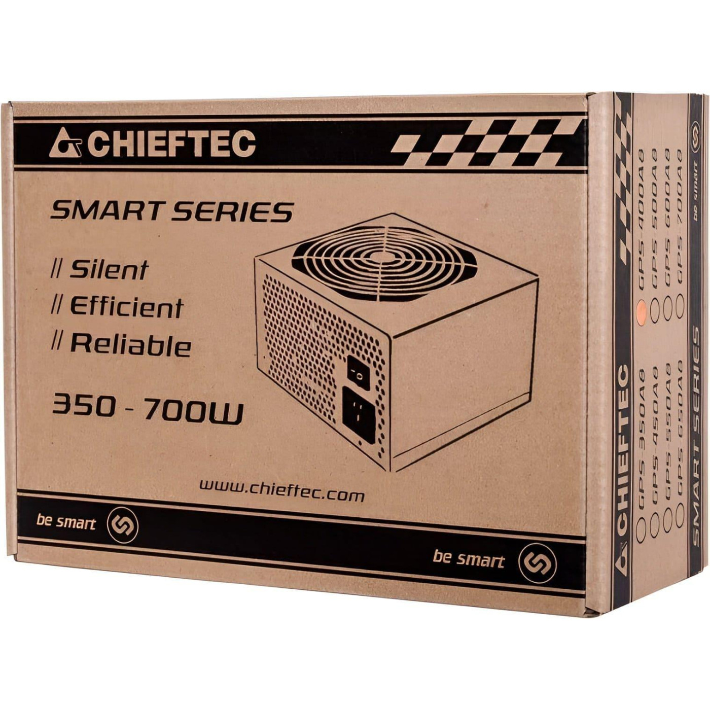 Блок питания Chieftec 500W (GPS-500A8) Black Б/у