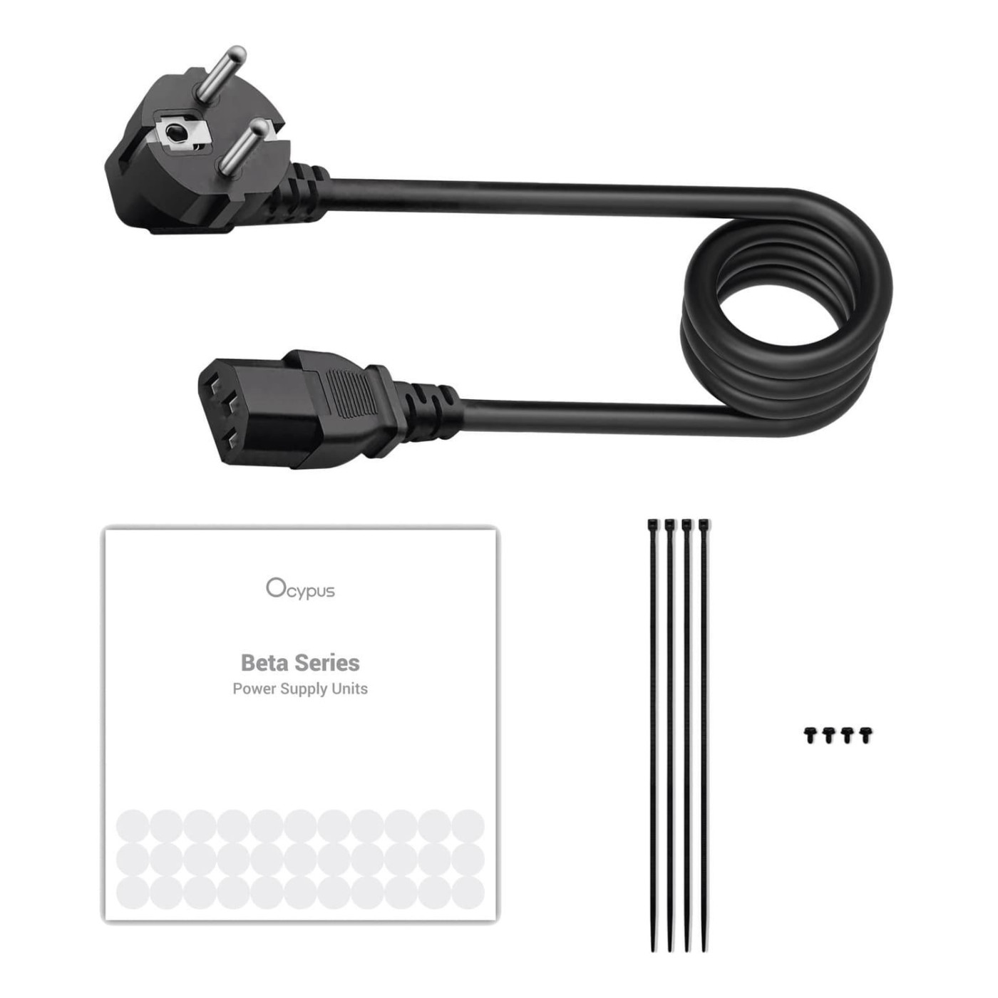 Блок питания Ocypus BETA P500 500W (BETA-P500-N1HDBK024X-EU) Black