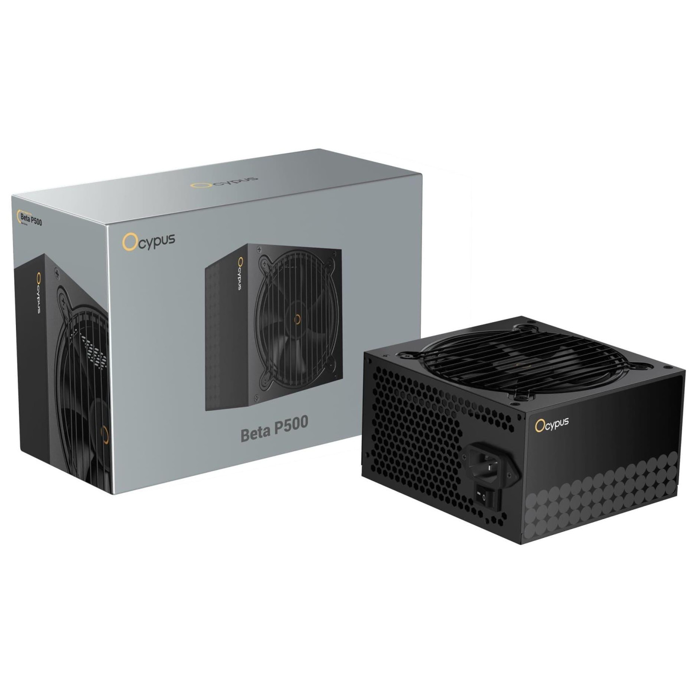 Блок питания Ocypus BETA P500 500W (BETA-P500-N1HDBK024X-EU) Black