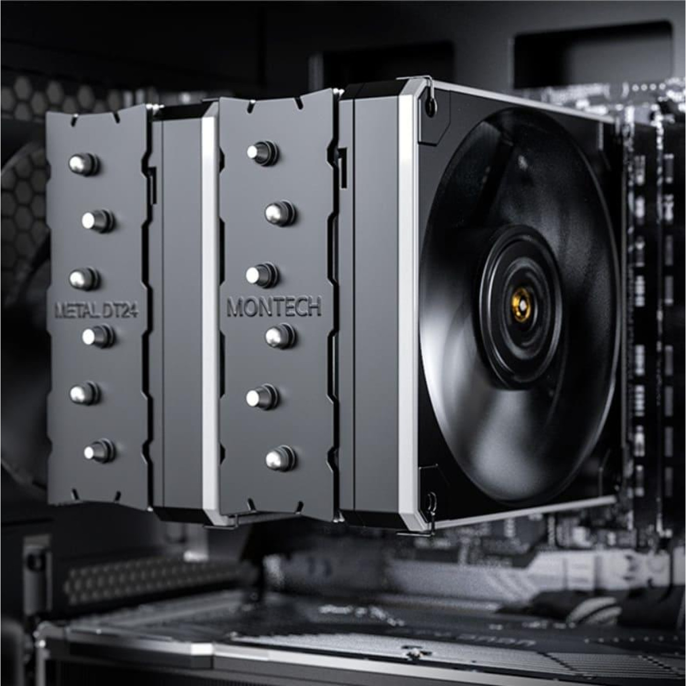 Кулер для процессора MONTECH METAL DT24 BASE (METAL DT24 BASE) Б/у,U1