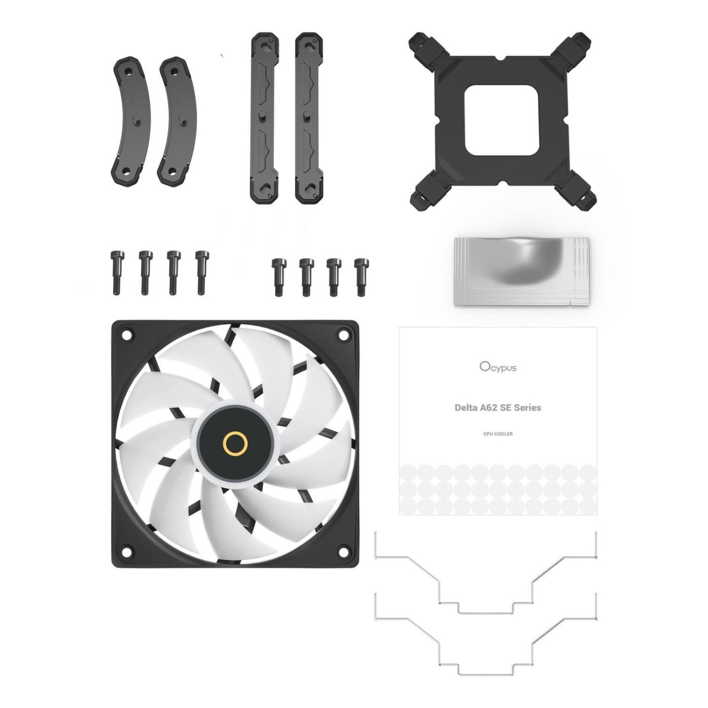 Кулер для процесора Ocypus DELTA A62 ARGB Black (DELTA-A62-BK2AAWN00S-GL)