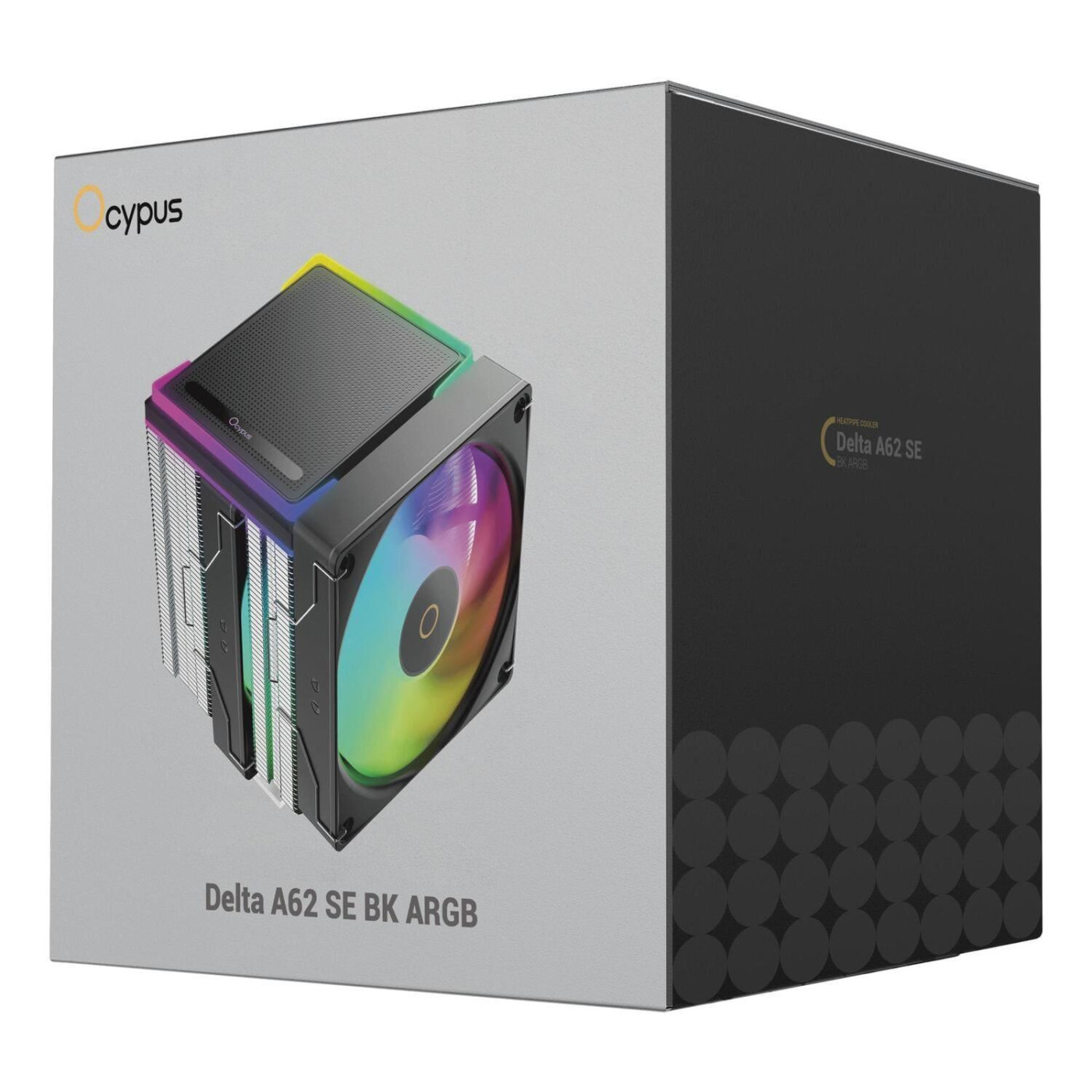 Кулер для процесора Ocypus DELTA A62 ARGB Black (DELTA-A62-BK2AAWN00S-GL)