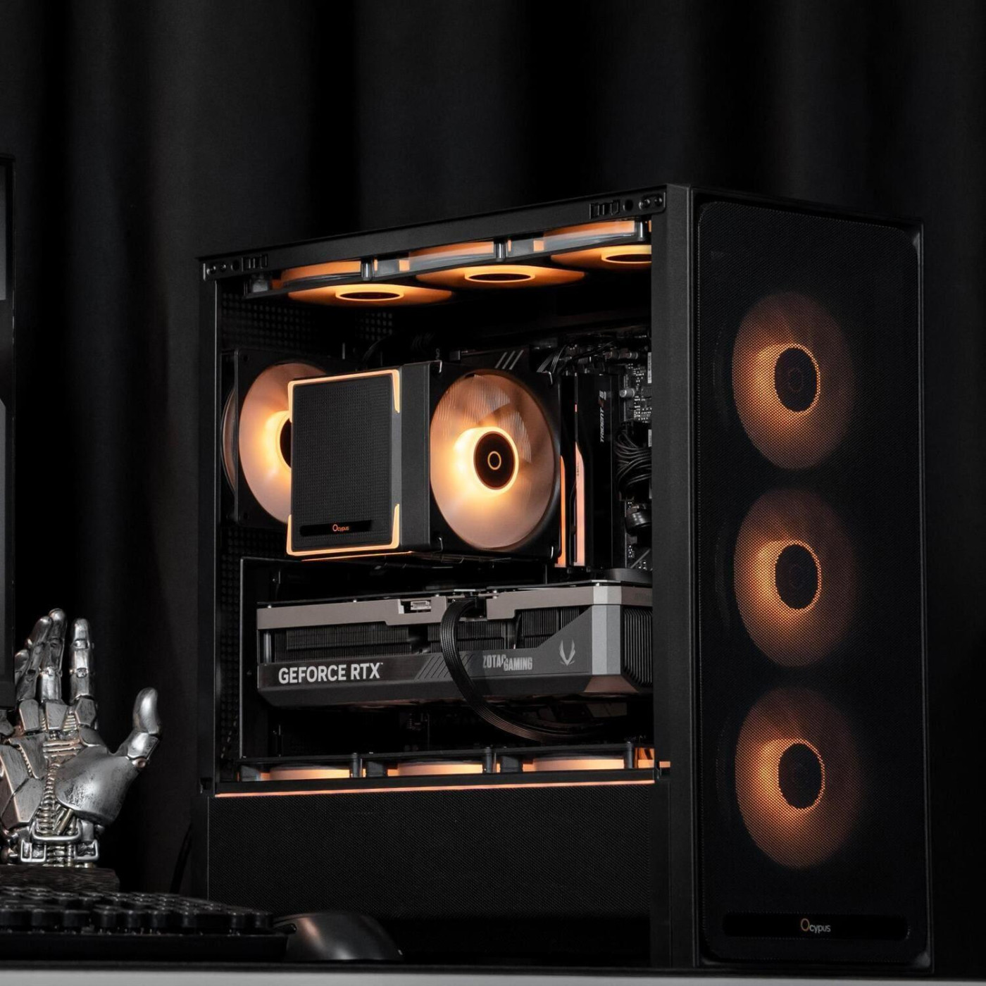 Кулер для процесора Ocypus DELTA A62 ARGB Black (DELTA-A62-BK2AAWN00S-GL)