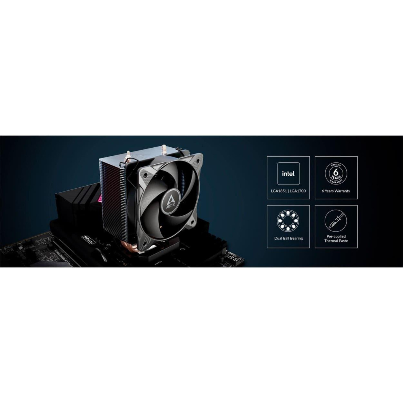 Кулер для процесора Arctic Freezer 8i CO Black (ACFRE00191A)