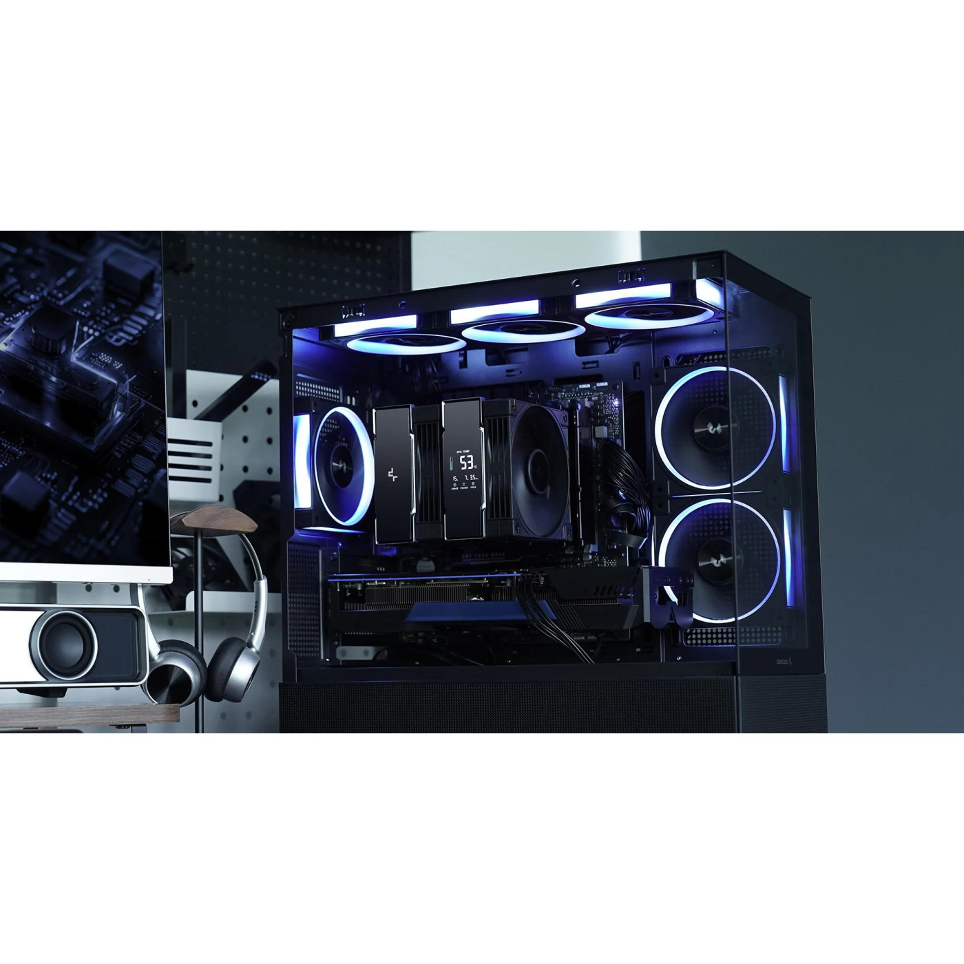 Кулер для процесора Deepcool AK620 G2 Digital NYX Black (R-AK620G2-BKNNMN-GJD-1)