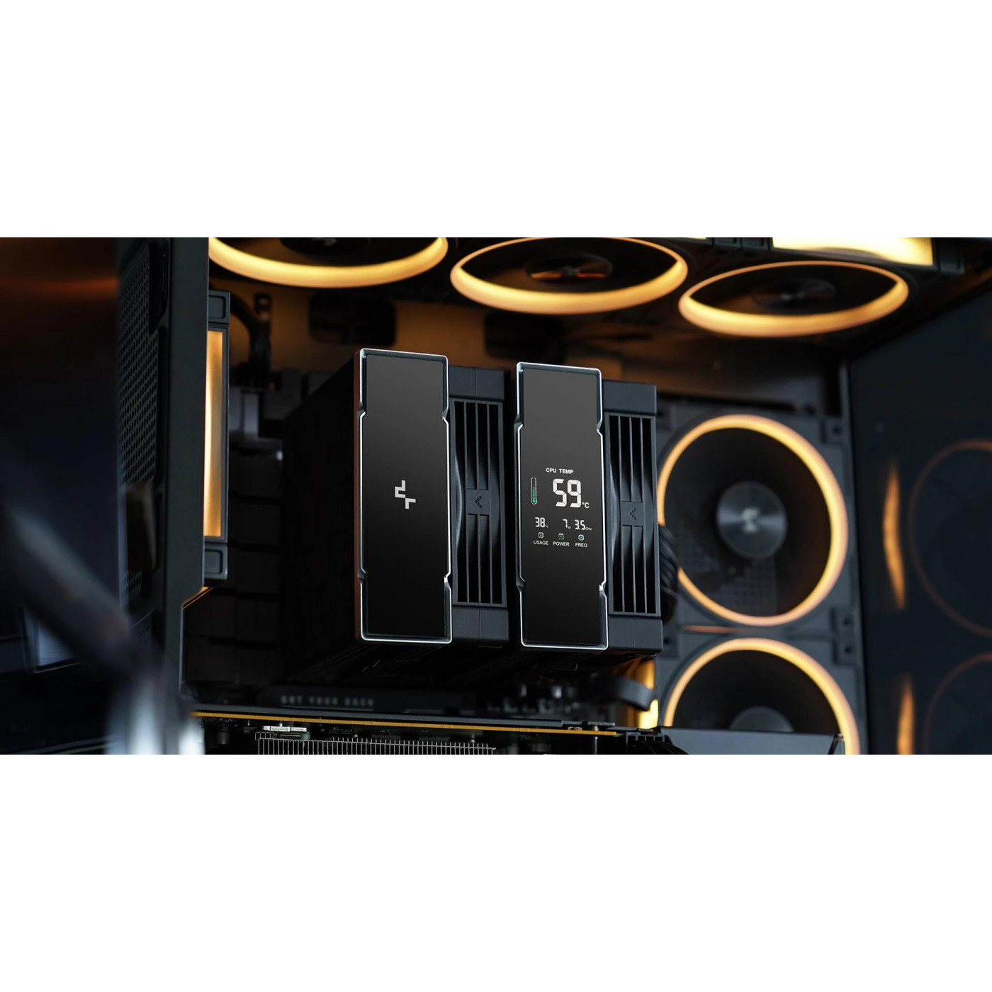 Кулер для процесора Deepcool AK620 G2 Digital NYX Black (R-AK620G2-BKNNMN-GJD-1)