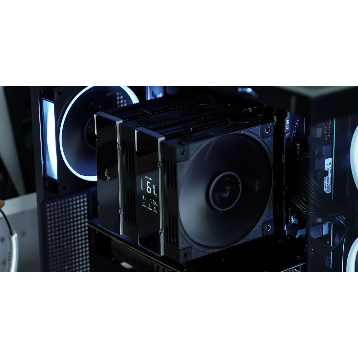 Кулер для процесора Deepcool AK620 G2 Digital NYX Black (R-AK620G2-BKNNMN-GJD-1)