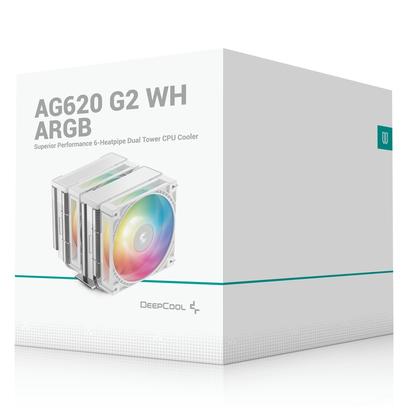 Кулер для процесора Deepcool AG620 G2 WH ARGB (R-AG620-WHAMMG2-G)