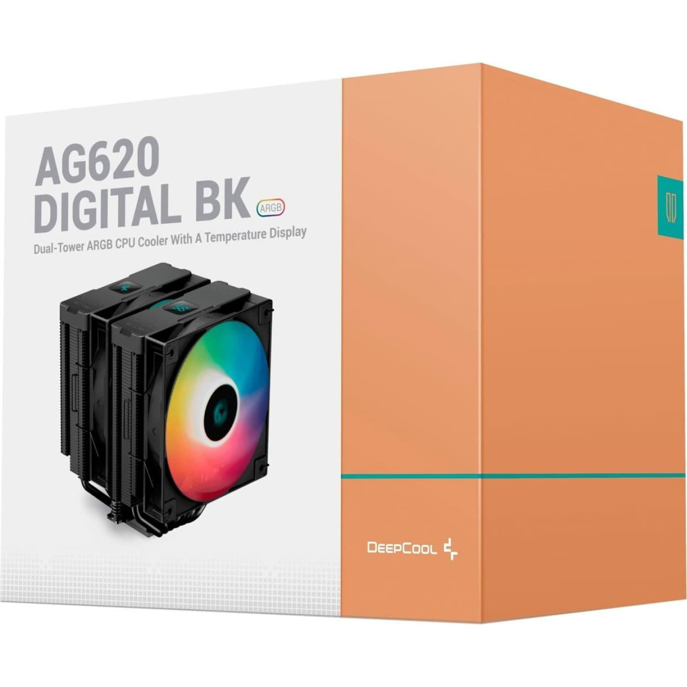 Кулер для процессора Deepcool AG620 DIGITAL BK ARGB (AG620 DIGITAL BK ARGB)