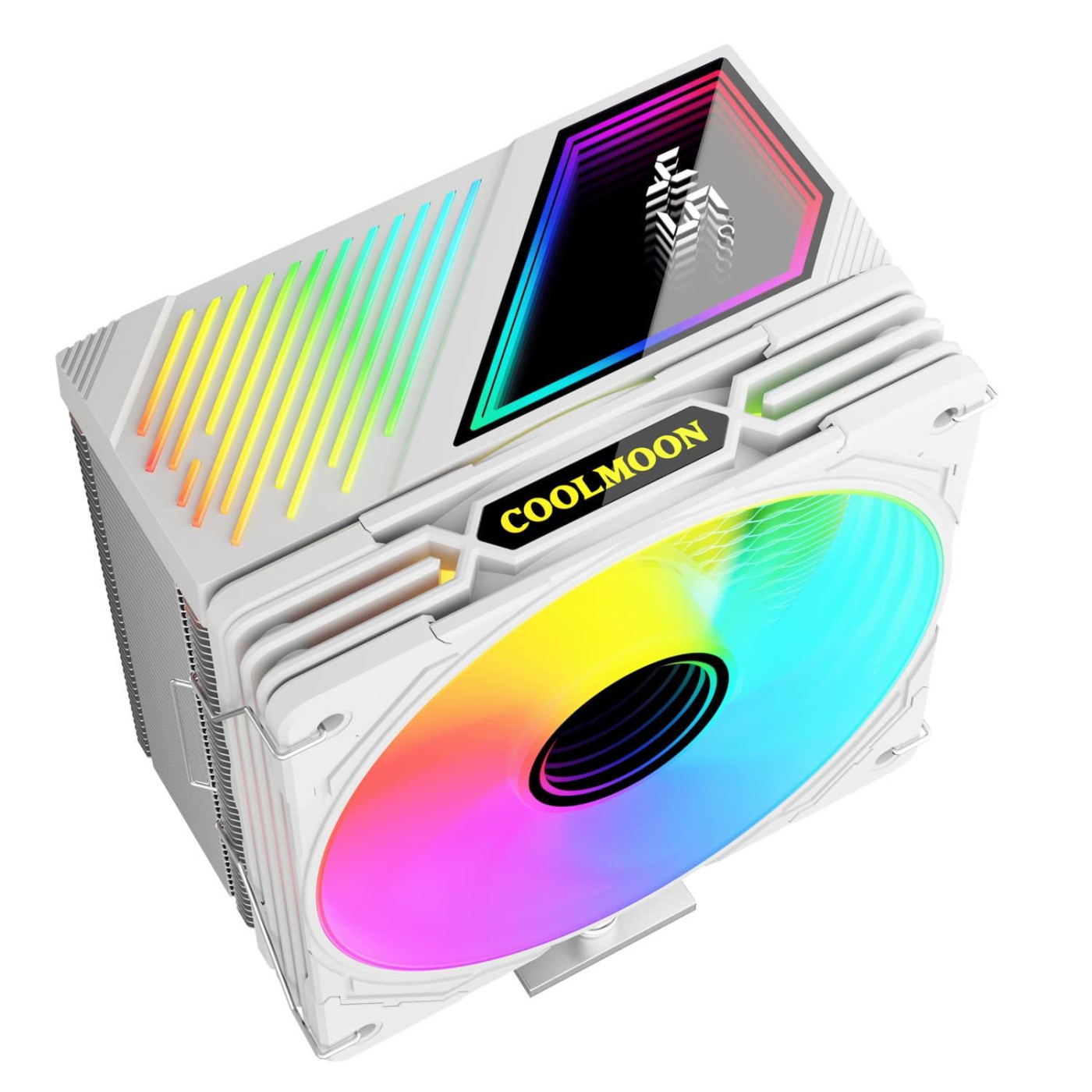 Кулер для процессора Coolmoon GT400 WHITE (GT400 White)