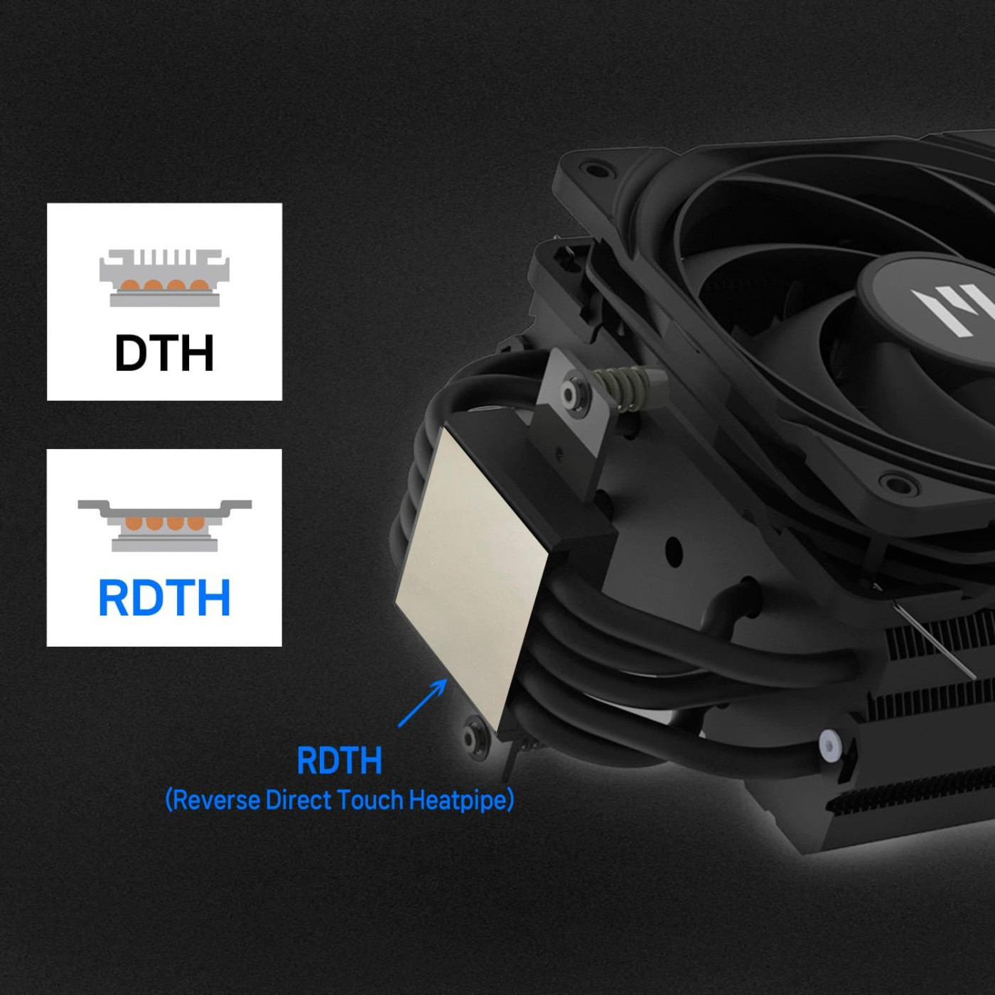 Кулер для процесора Zalman CNPS13X Black (CNPS13XDSBLACK)