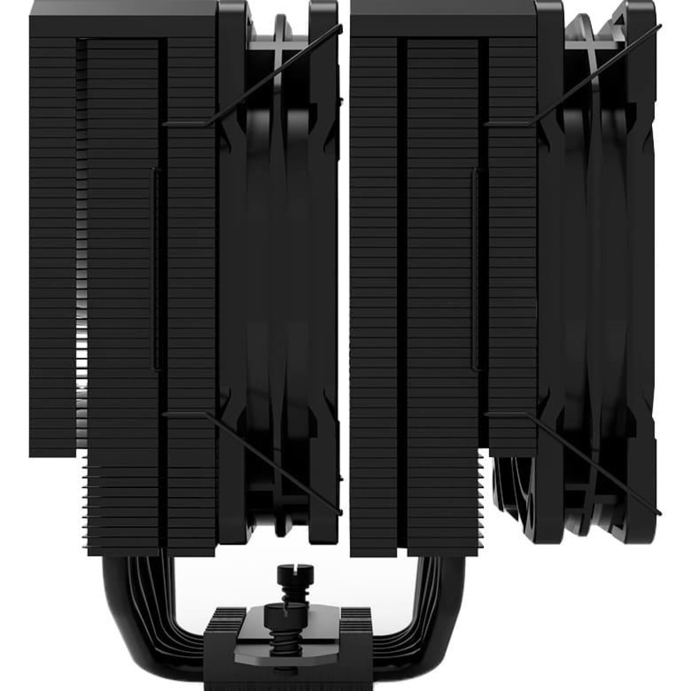 Кулер для процессора Zalman CNPS14X DUO, LGA1700, 1200, 115x, AM5, AM4, AM3, 4pin, PWM, TDP270W, чорний (CNPS14XDUOBLACK)