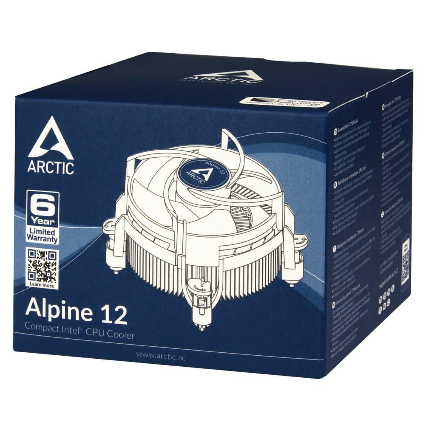 Кулер для процессора Arctic ALPINE 12 OEM AOCPU00008A (AOCPU00008A)