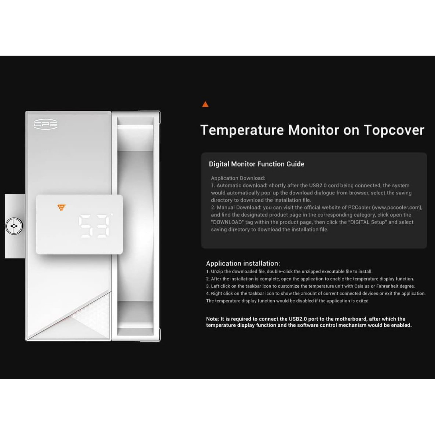 Кулер для процесора PcCooler RT500 Digital ARGB White (RT500 Digital ARGB WH)