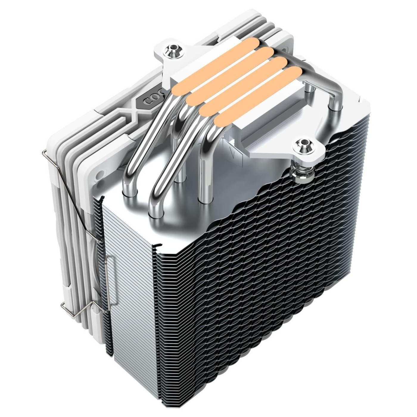 Кулер для процессора Coolmoon Aosor AS400 WHITE (AS400 WHITE)