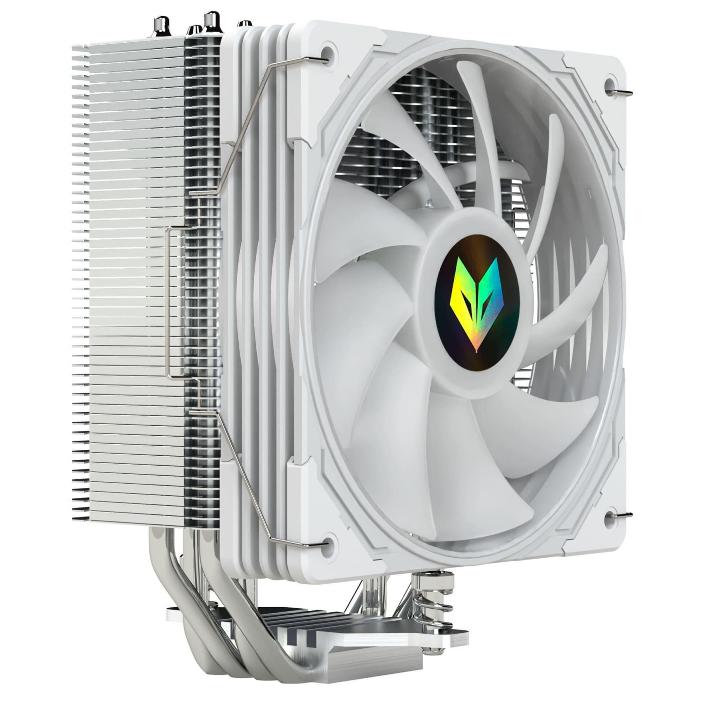 Кулер для процессора Coolmoon Aosor AS400 WHITE (AS400 WHITE)