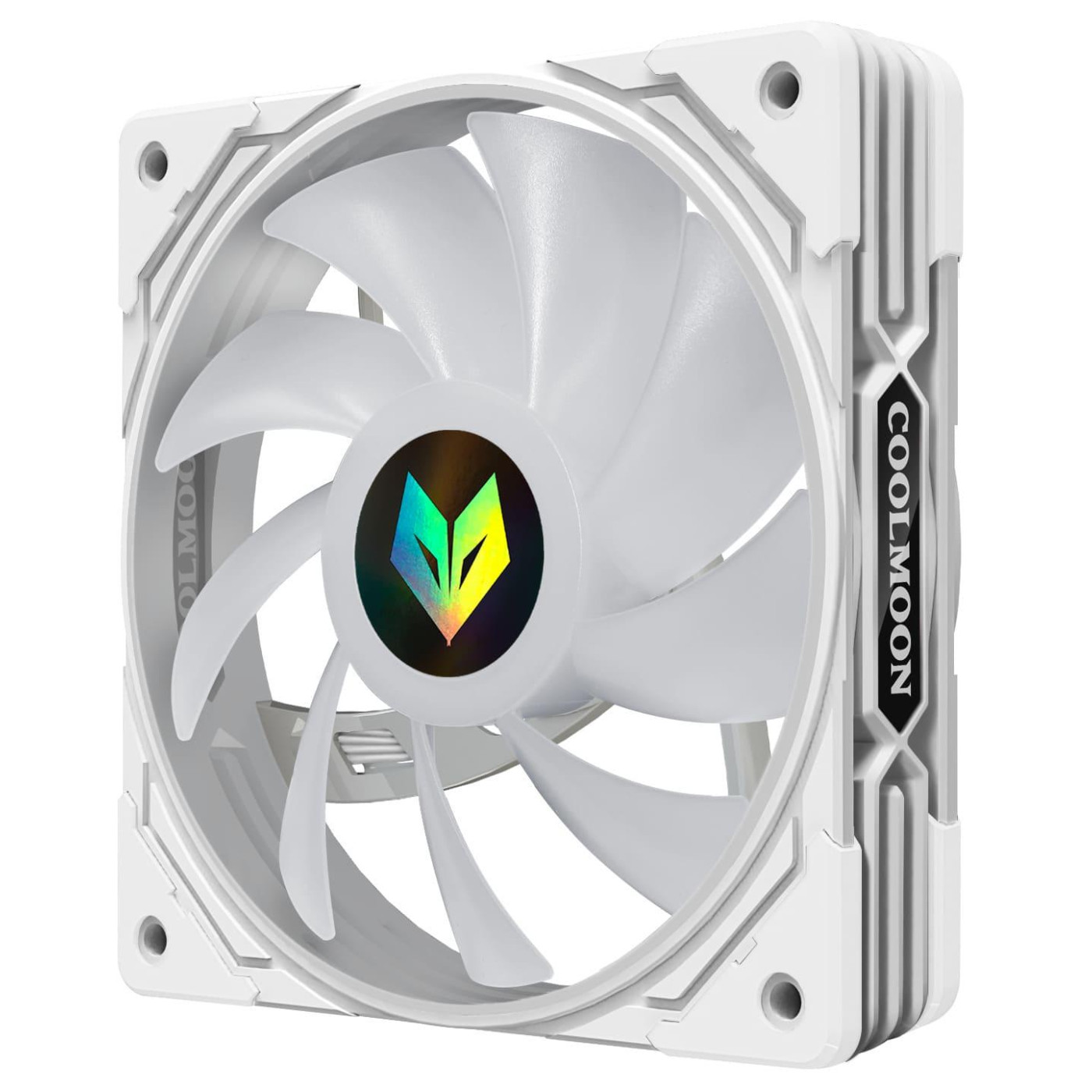 Кулер для процессора Coolmoon Aosor AS400 WHITE (AS400 WHITE)