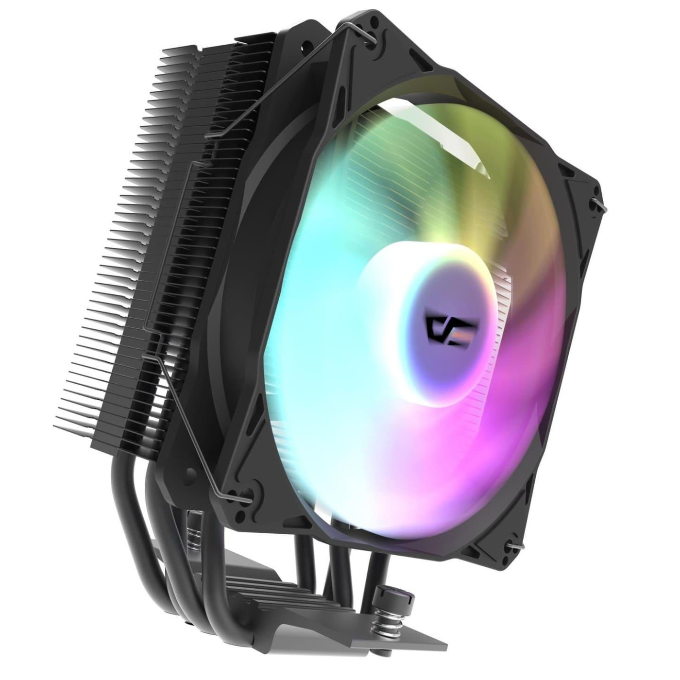 Кулер для процессора Darkflash DARK FLASH F4 PRO A-RGB Black (F4 PRO A-RGB)
