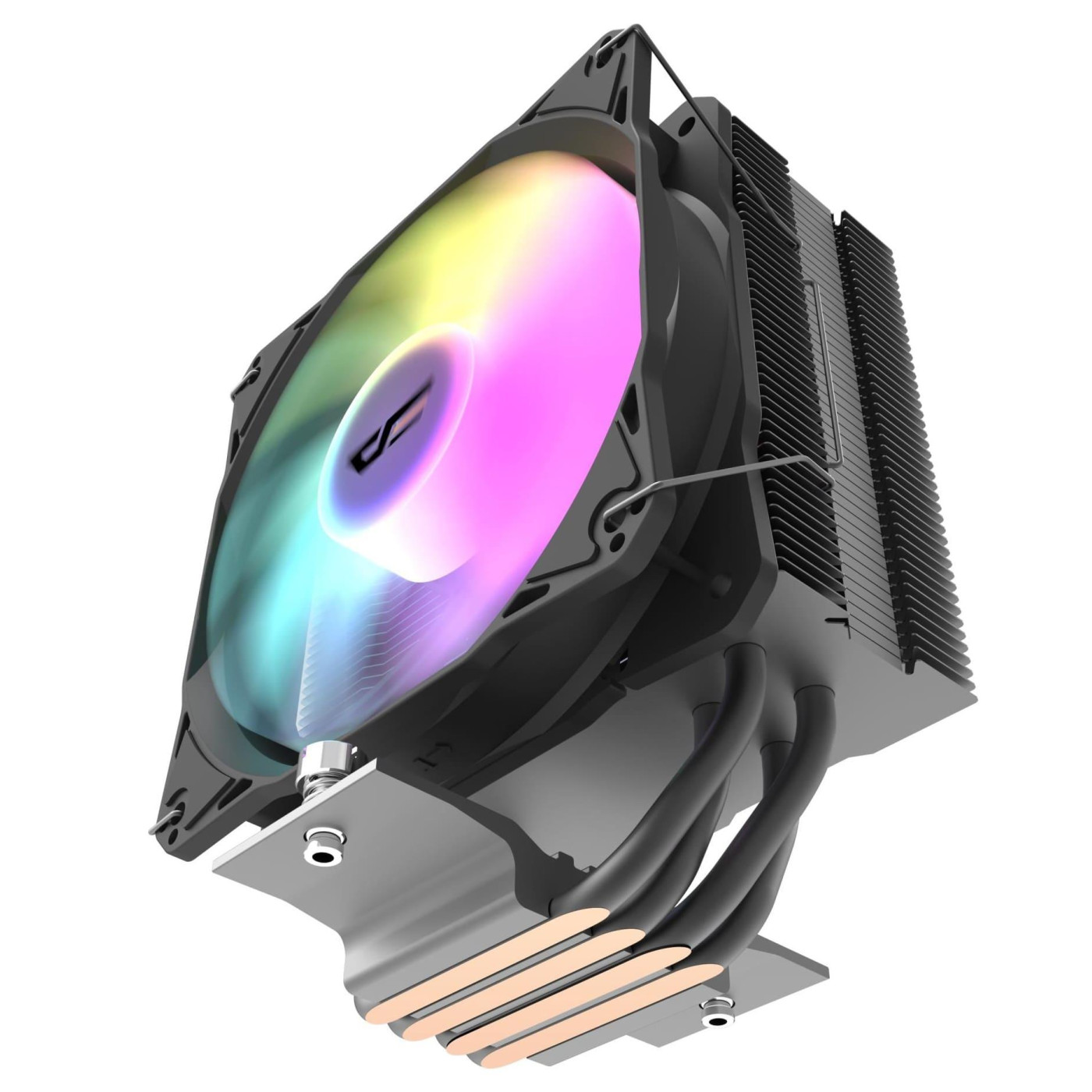 Кулер для процессора Darkflash DARK FLASH F4 PRO A-RGB Black (F4 PRO A-RGB)