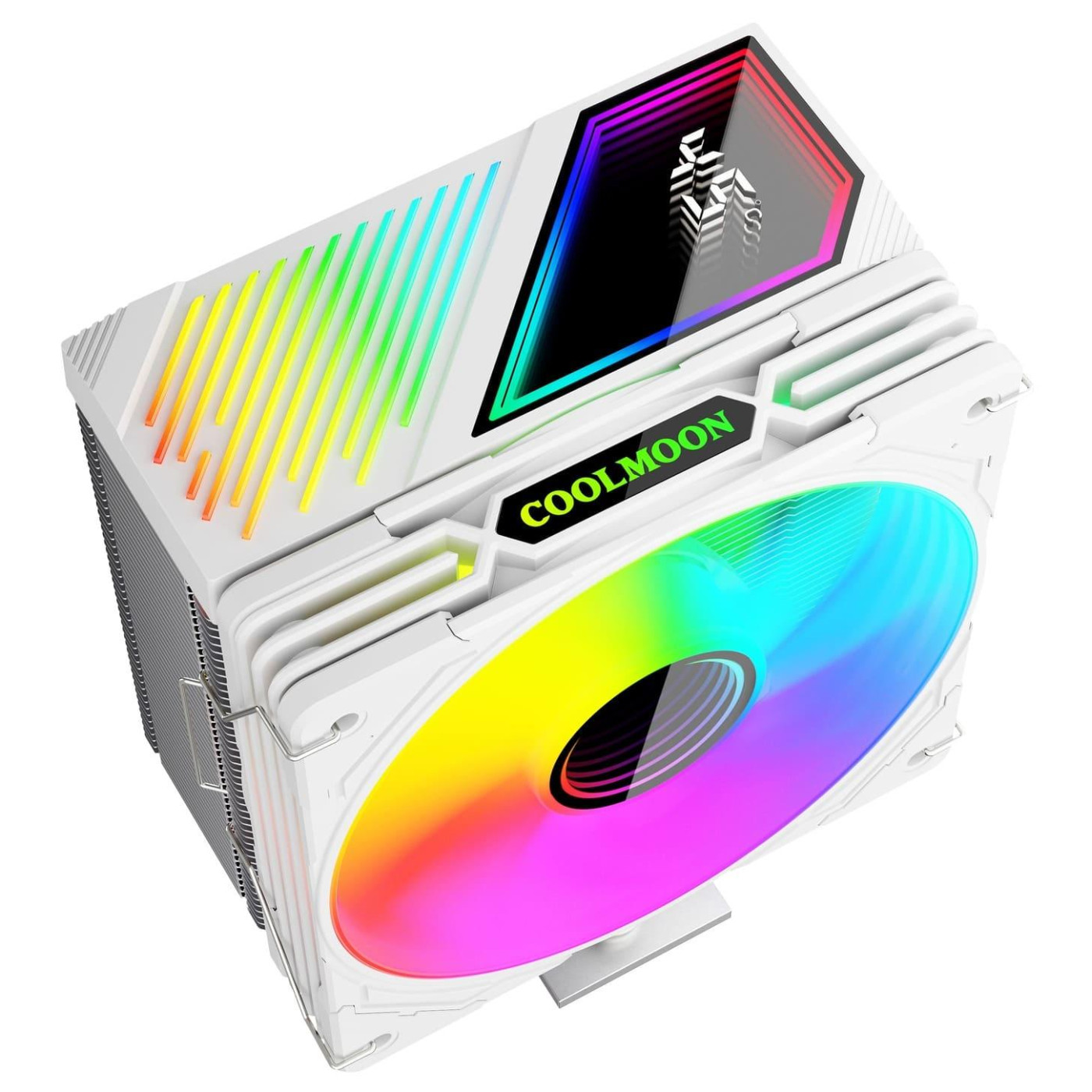 Кулер для процессора Coolmoon GT600 WHITE (GT600 WHITE)