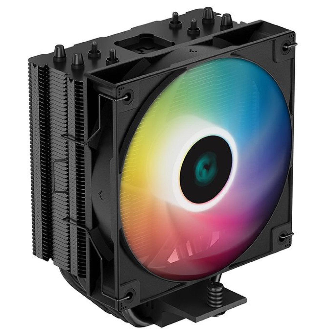 Кулер для процессора Deepcool AG400 BK ARGB 1700 AM5 (R-AG400-BKANMC-G-2)