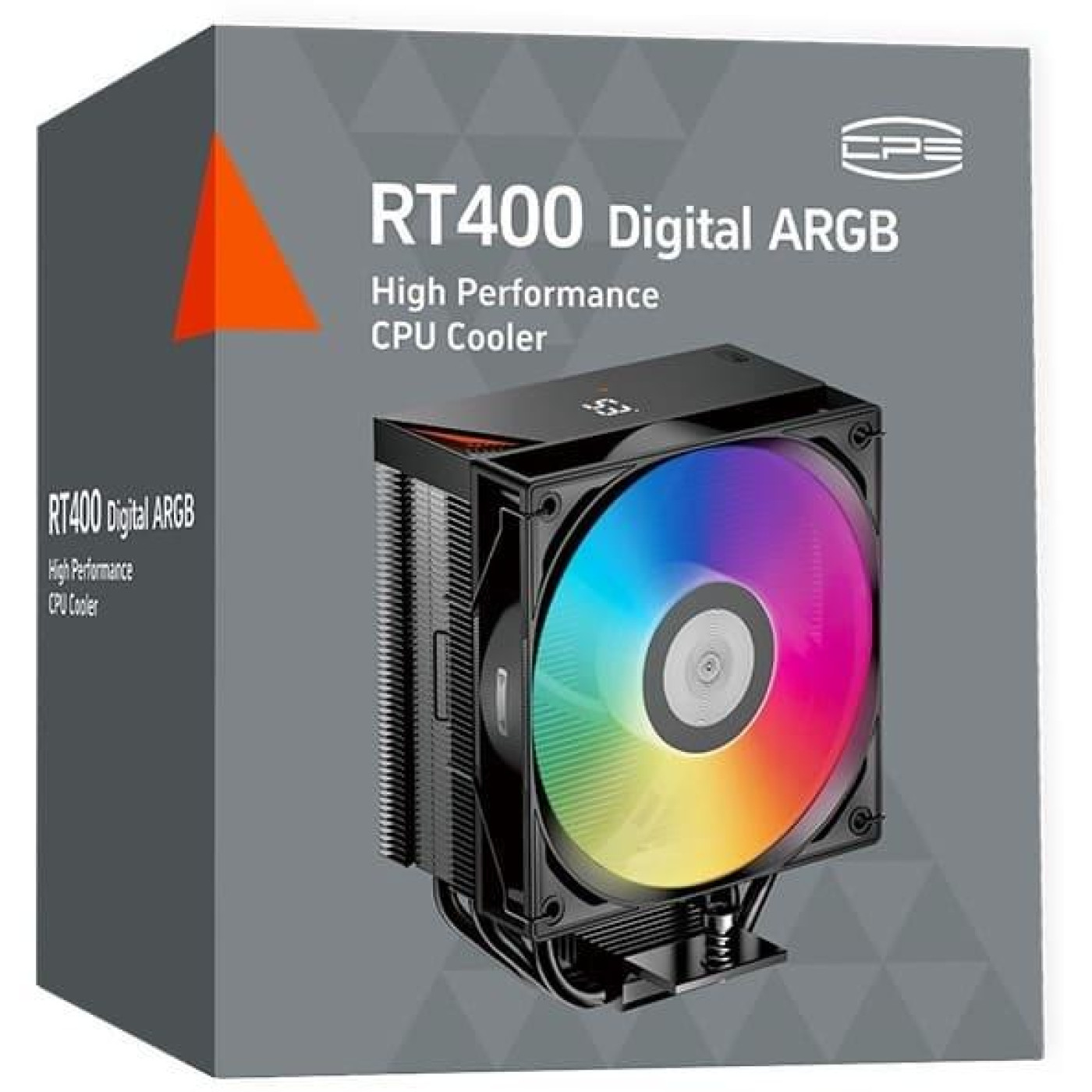 Кулер для процессора PcCooler RT400 Digital ARGB Black (RT400 Digital ARGB BK)