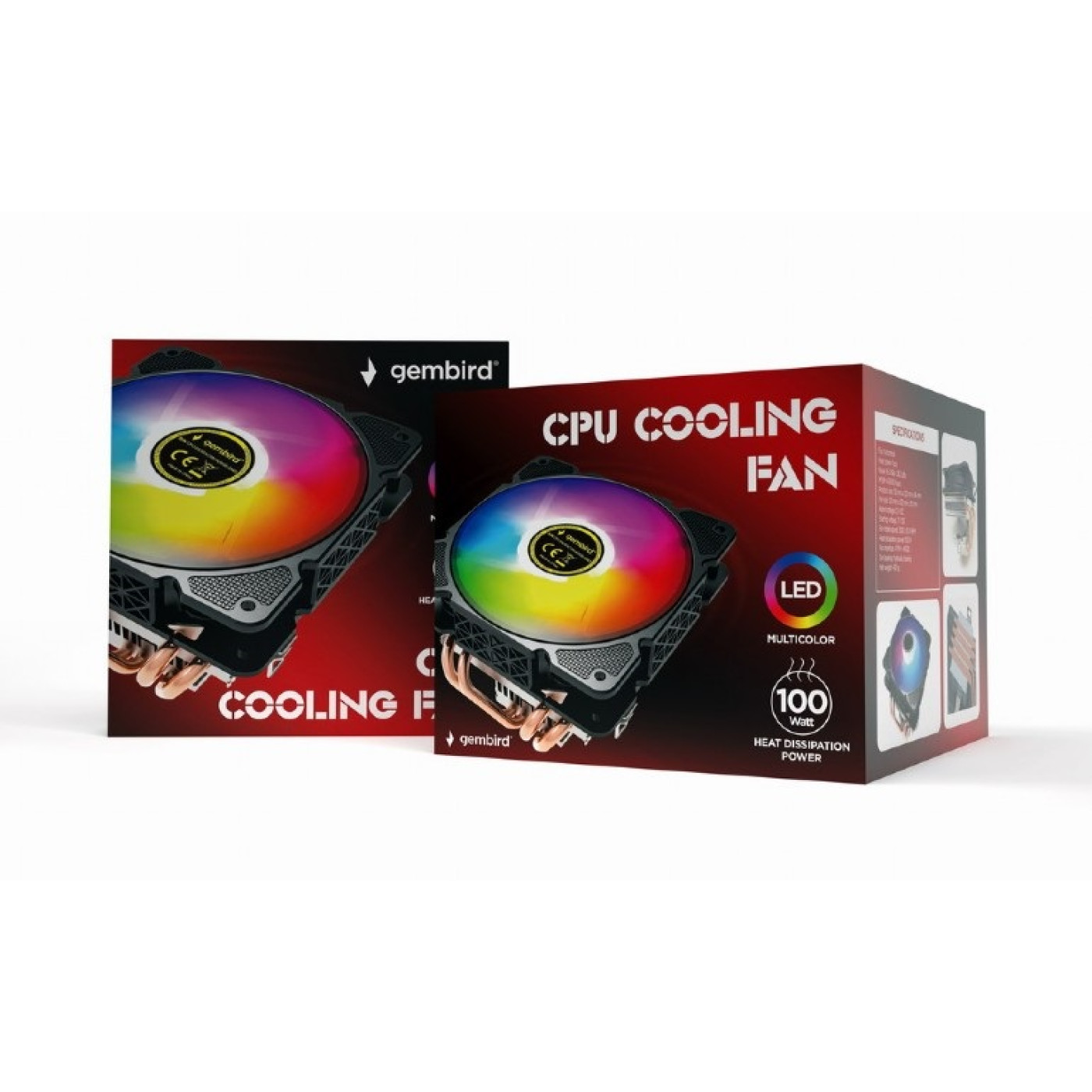 Кулер для процессора Gembird CPU-HURACAN-ARGB-X140 (CPU-HURACAN-ARGB-X140)