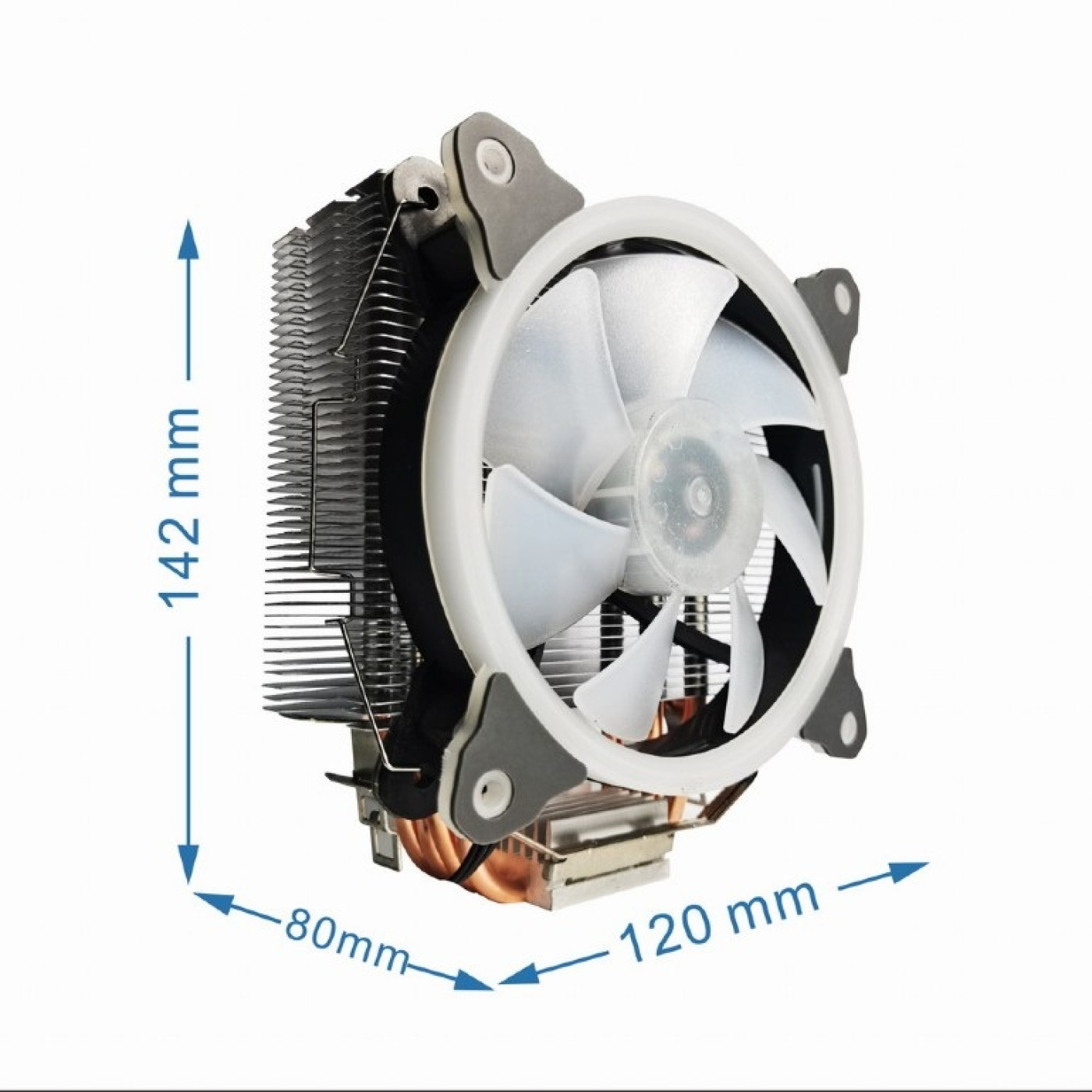 Кулер для процессора Gembird CPU-HURACAN-ARGB-X130 (CPU-HURACAN-ARGB-X130)
