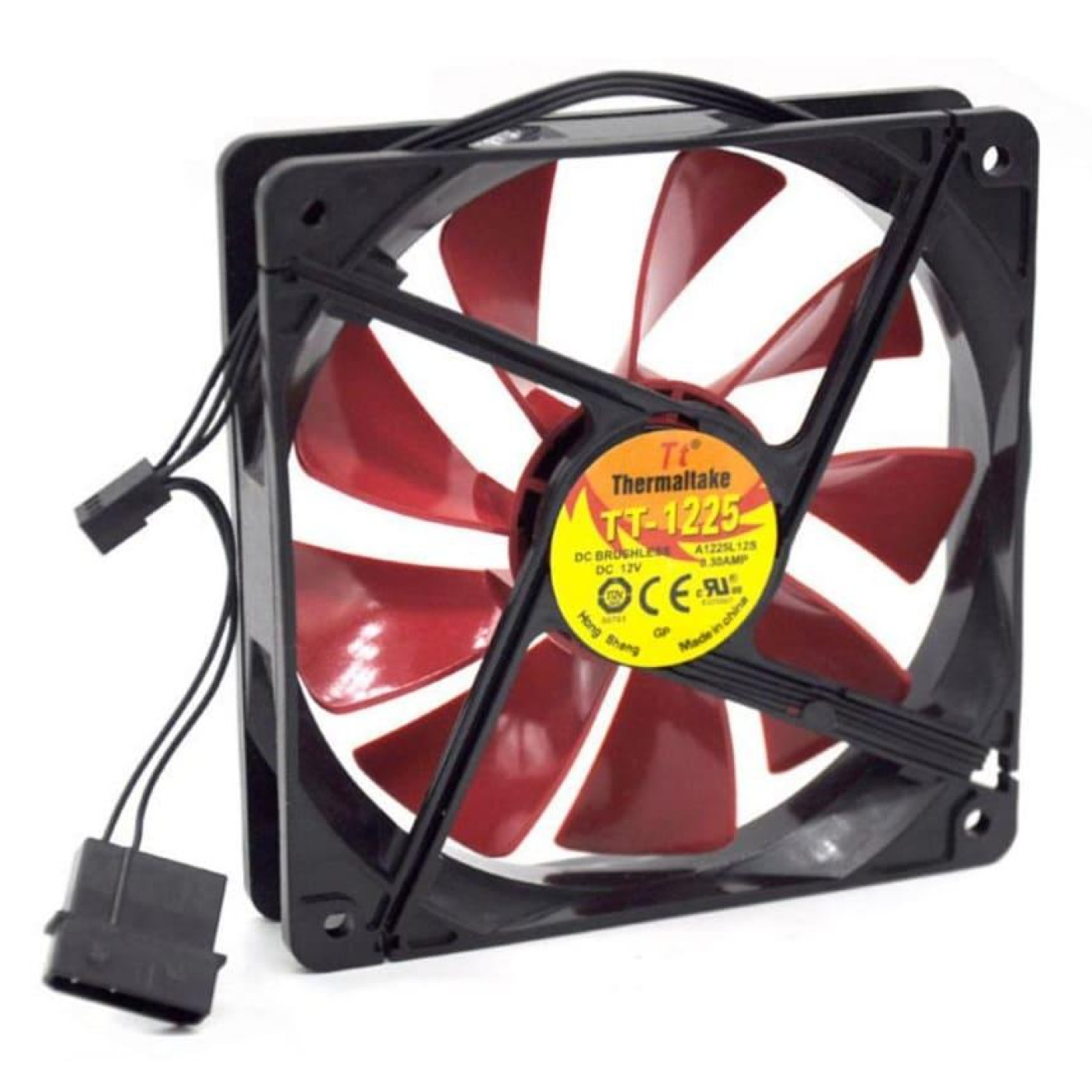 Кулер для процессора Thermaltake Riing Silent 12 Red TT-1225 (115X/1200) (A1225L12S (115X/1200)) Б/у