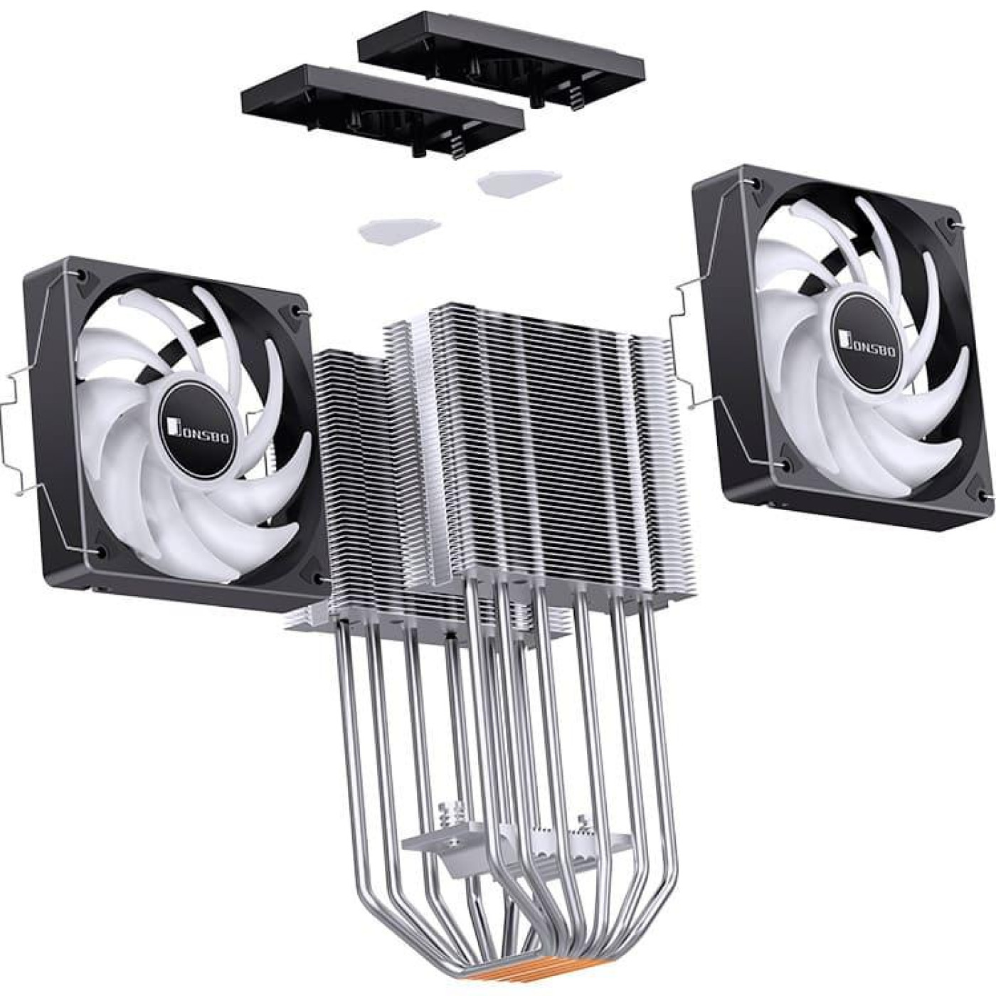 Кулер для процесора Jonsbo CR-3000E Black (CR-3000E Black)