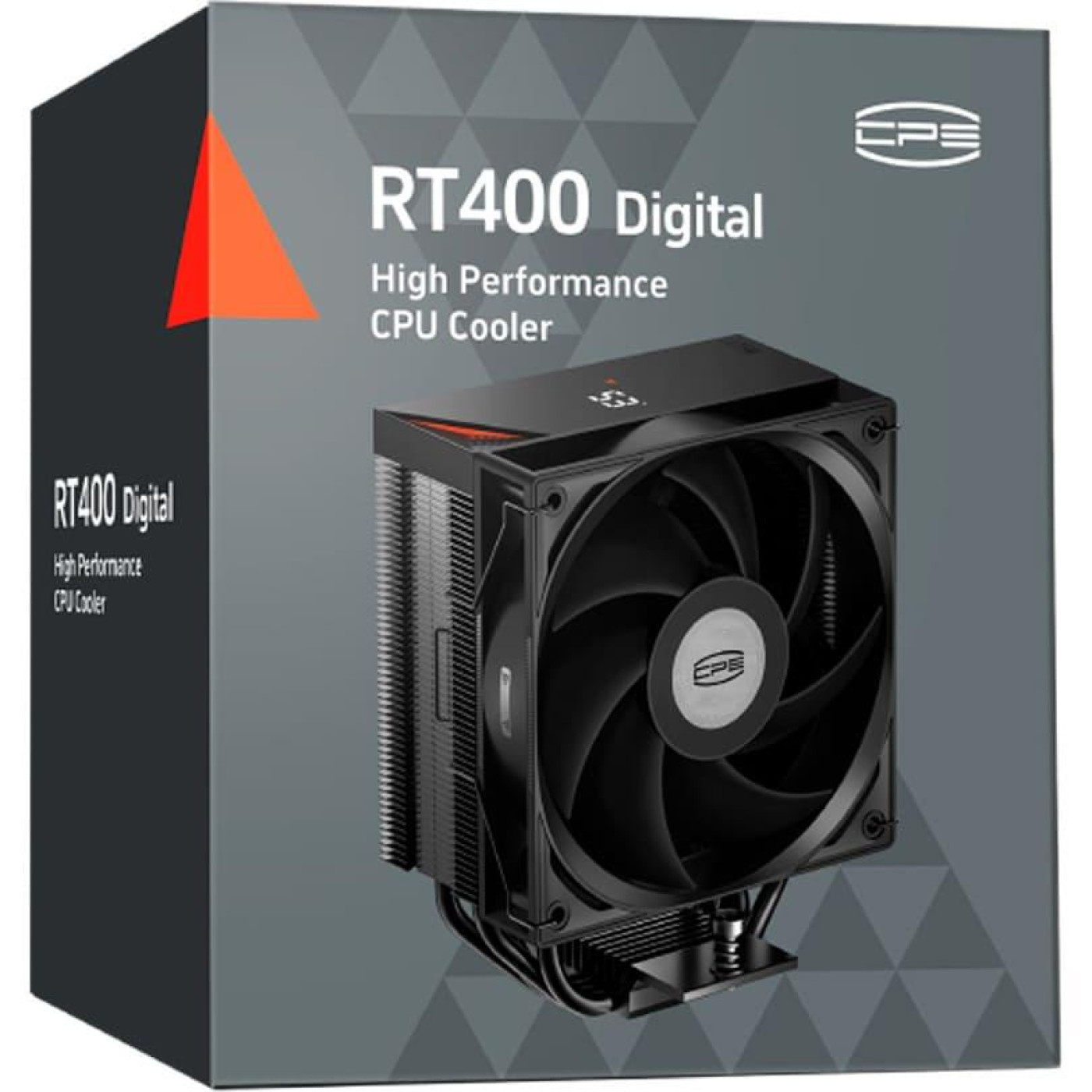 Кулер для процесора PcCooler PсCOOLER RT400 Digital BK Black (RT400-BKNWYL-GL)