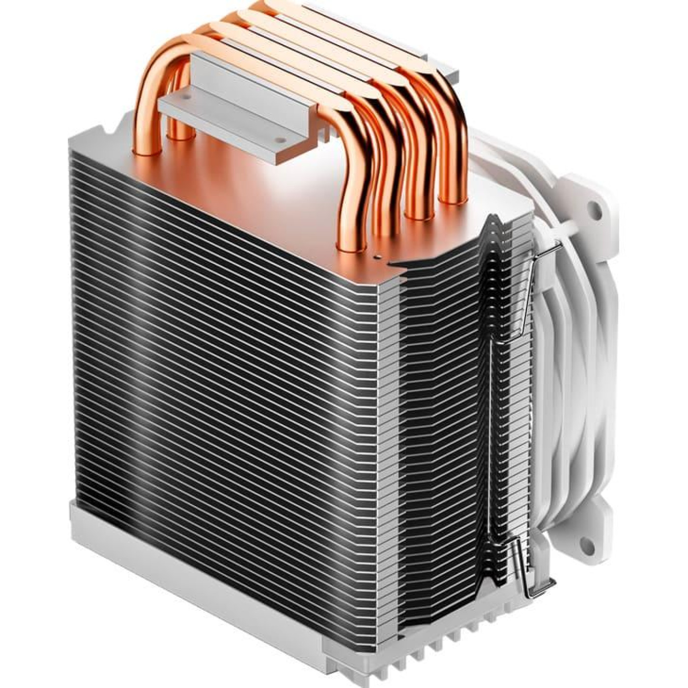 Кулер для процесора Jonsbo CR-1400 White (92mm/LGA115X/1200/1700, AMD AM4/AM5/4 тепл. трубки) (CR-1400 White) Б/в,U1